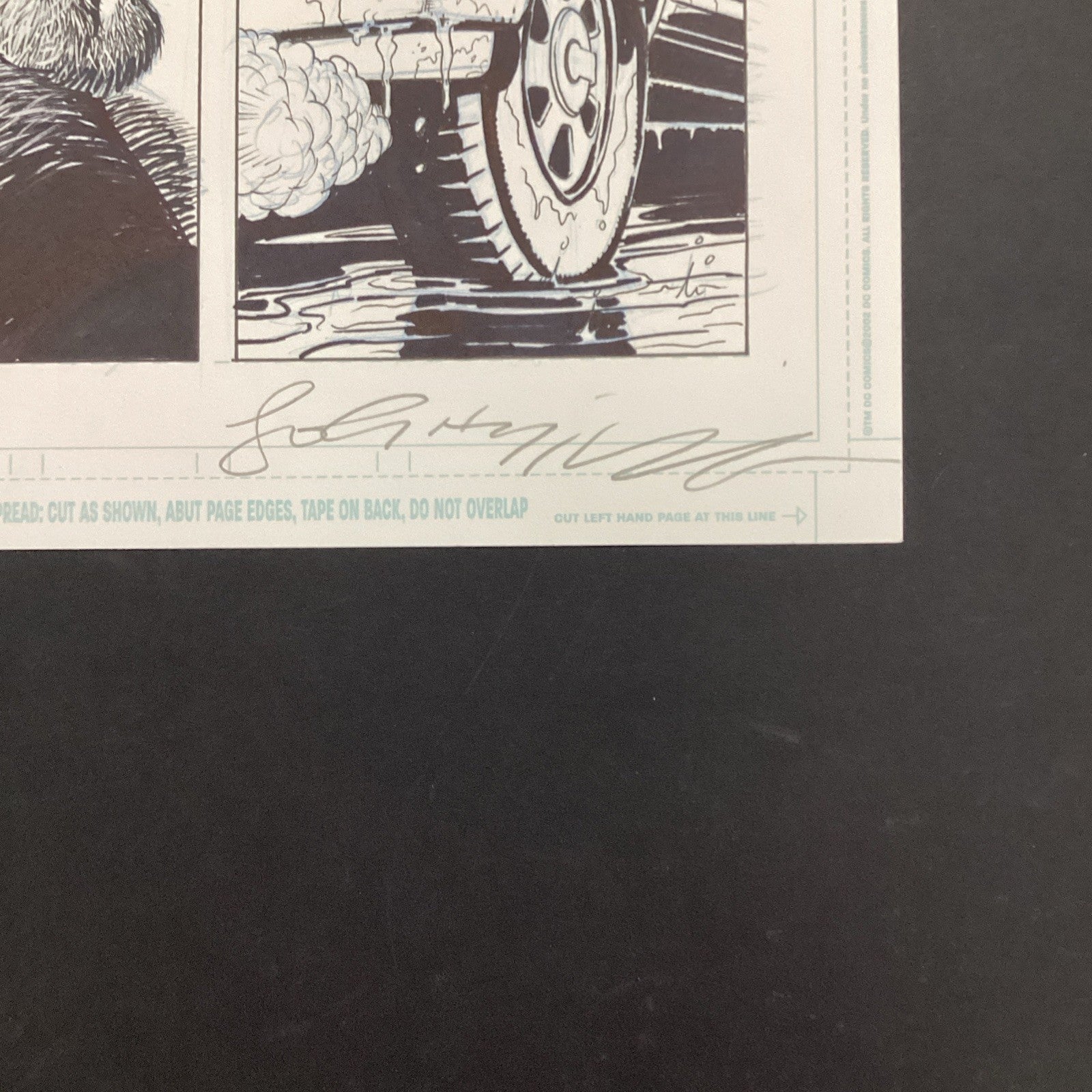 Original Artwork for Thunderbolt Jaxon #1 Page 17 By John Higgins 20062