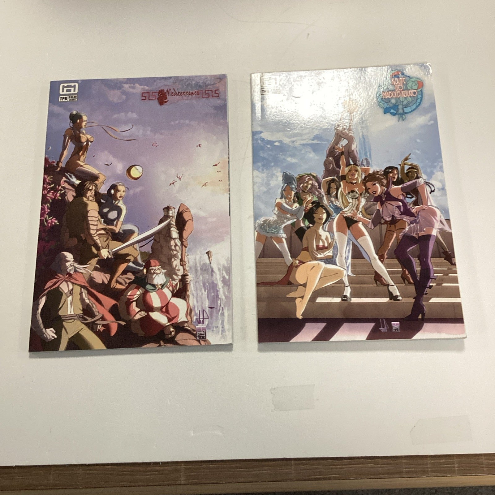 Mediterranea & Route De Maison Rouges Vol 1 2009 First Prints GG Studio *See Des2