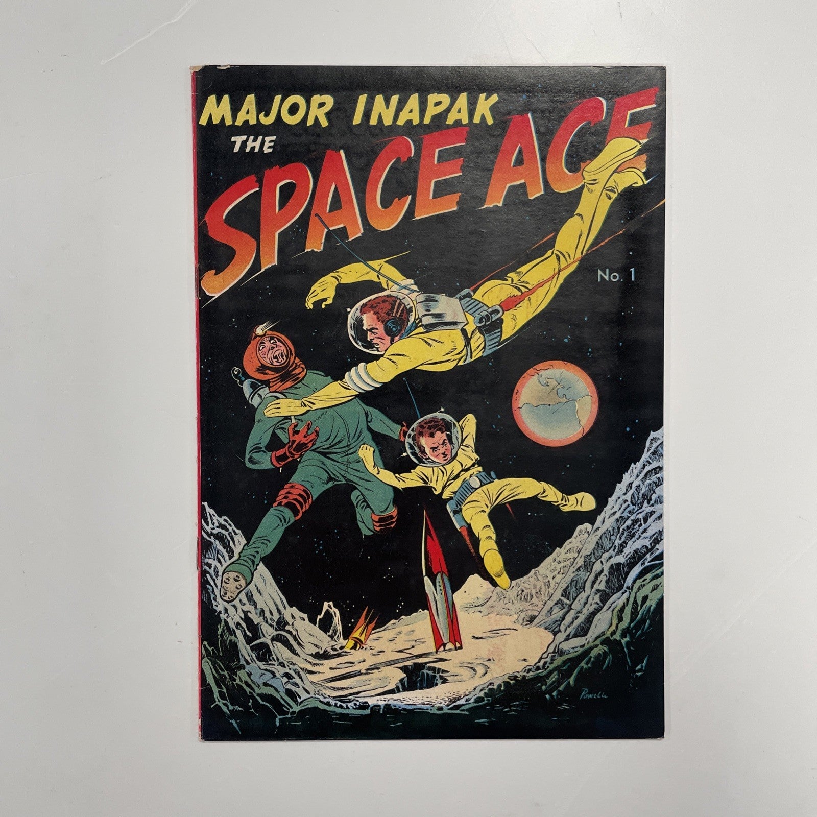 Major Inapak The Space Ace #1 1951 VG Golden Age0