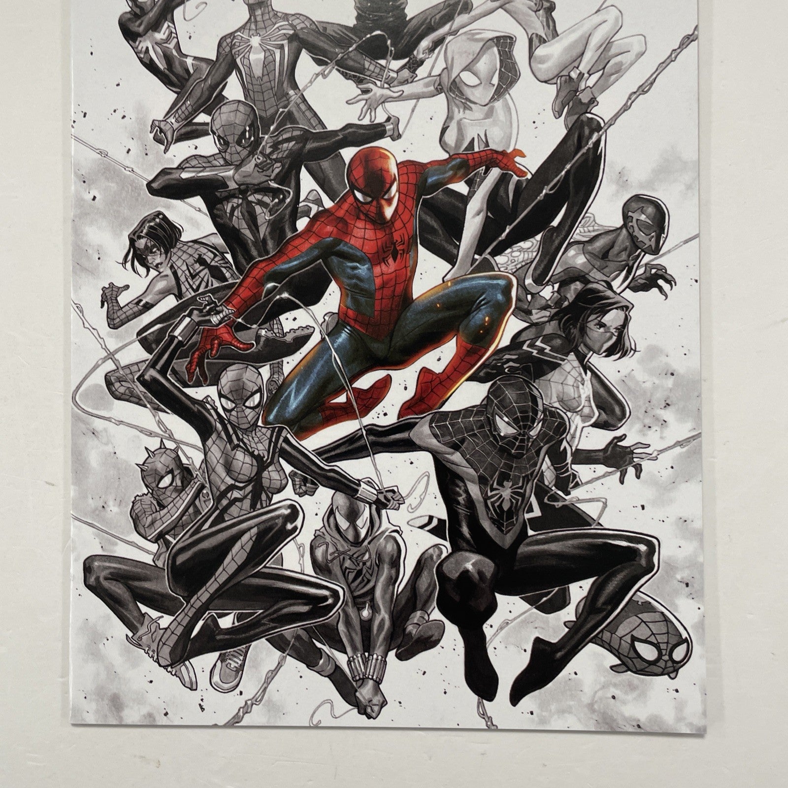 Spider-geddon #1 2018 NM Molina NYCC PX Previews Variant2
