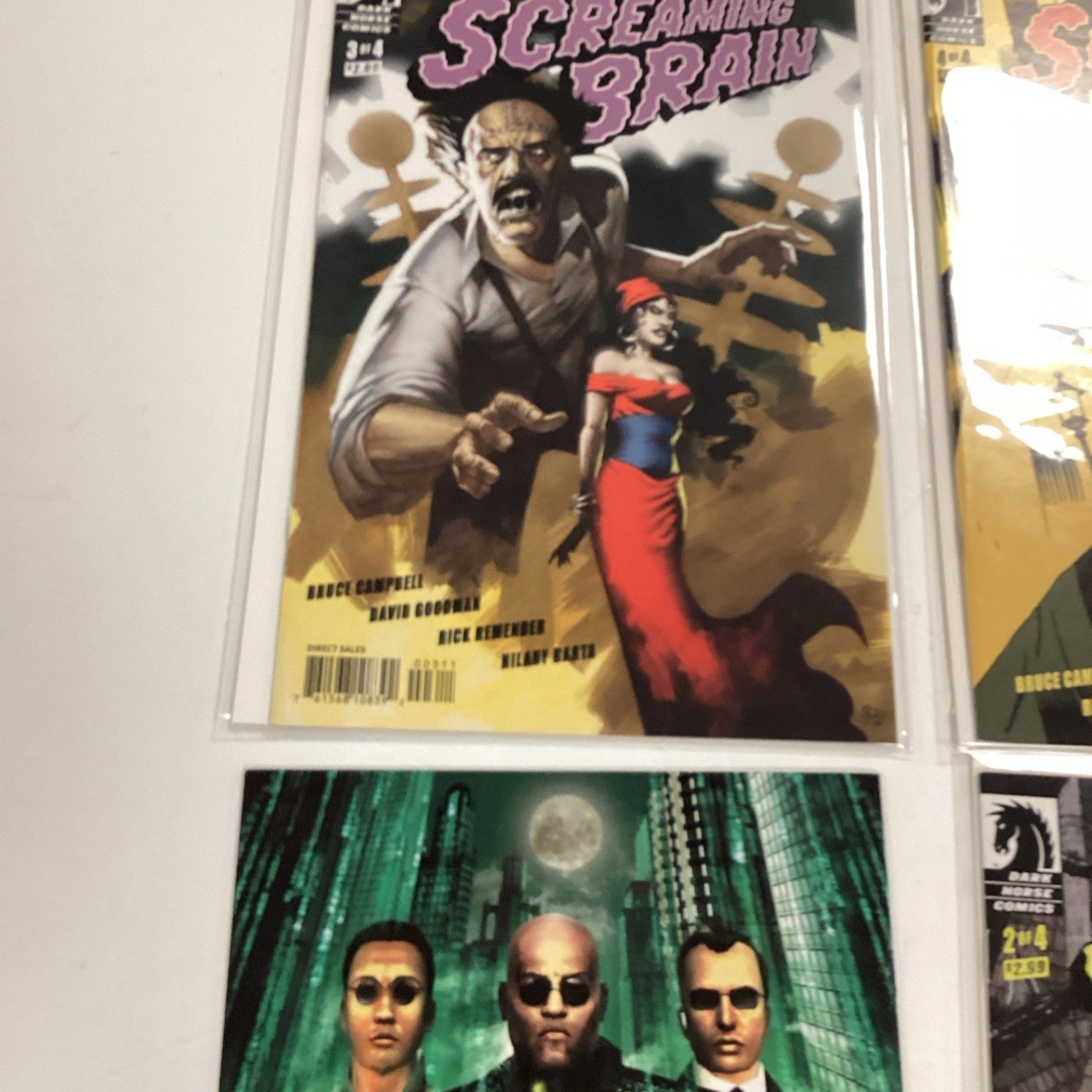 Man With The Screaming Brain #1-4 2005 VF/NM Complete Set6