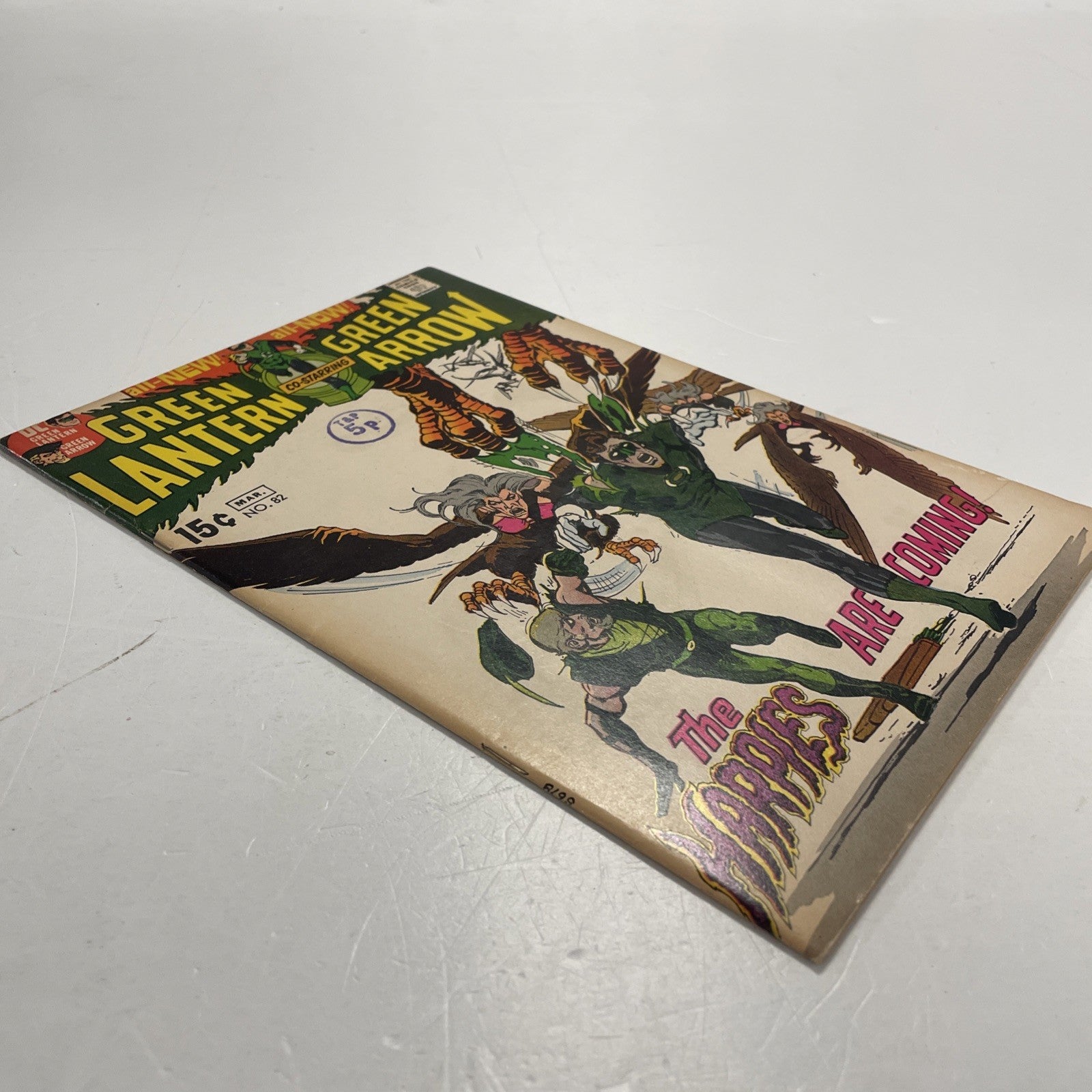 Green Lantern Green Arrow #82 1971 VG/FN Pence Stamp3