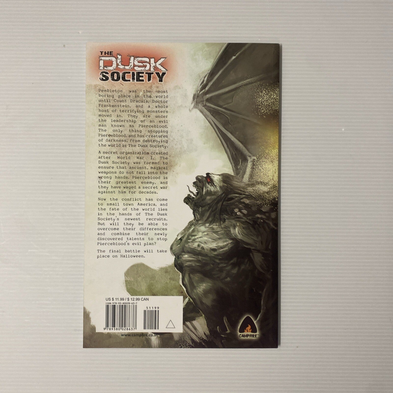 The Dusk Society by Mark Jones Trade Paperback, 20112