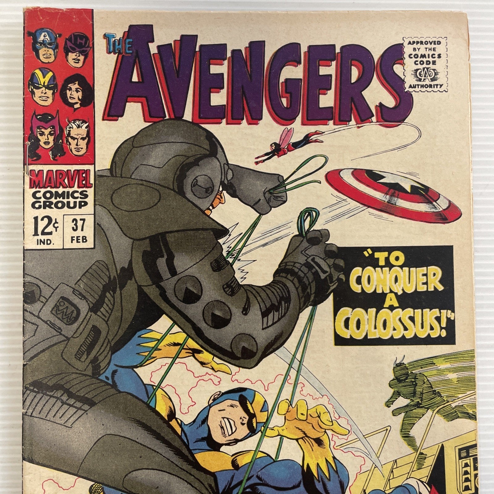 The Avengers #37 1967 VG/FN Pence Copy1