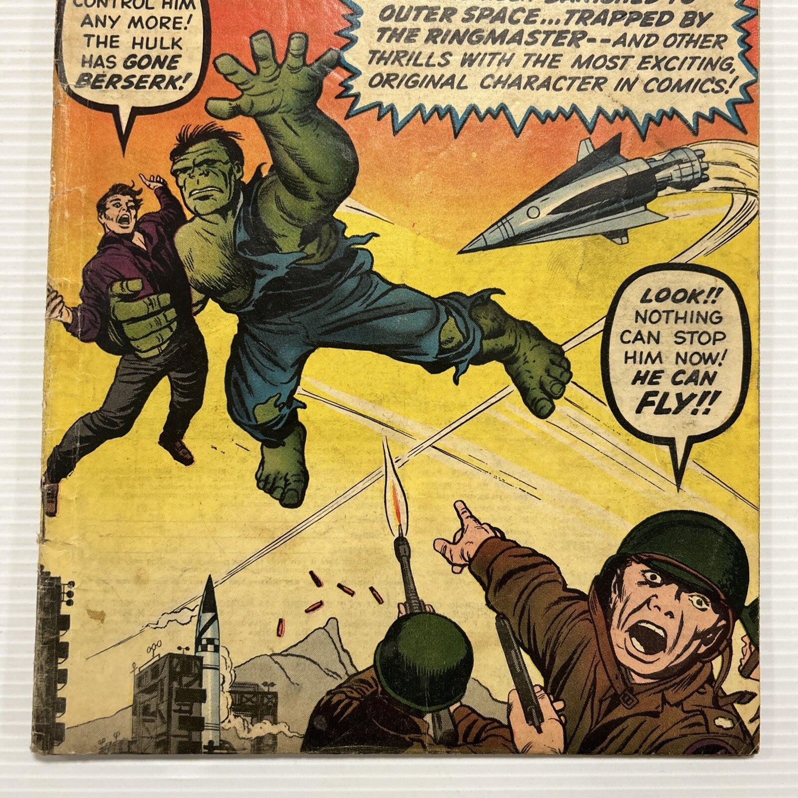 Incredible Hulk #3 1962 VG 1st Appearance Of The Ringmaster Pence Copy2