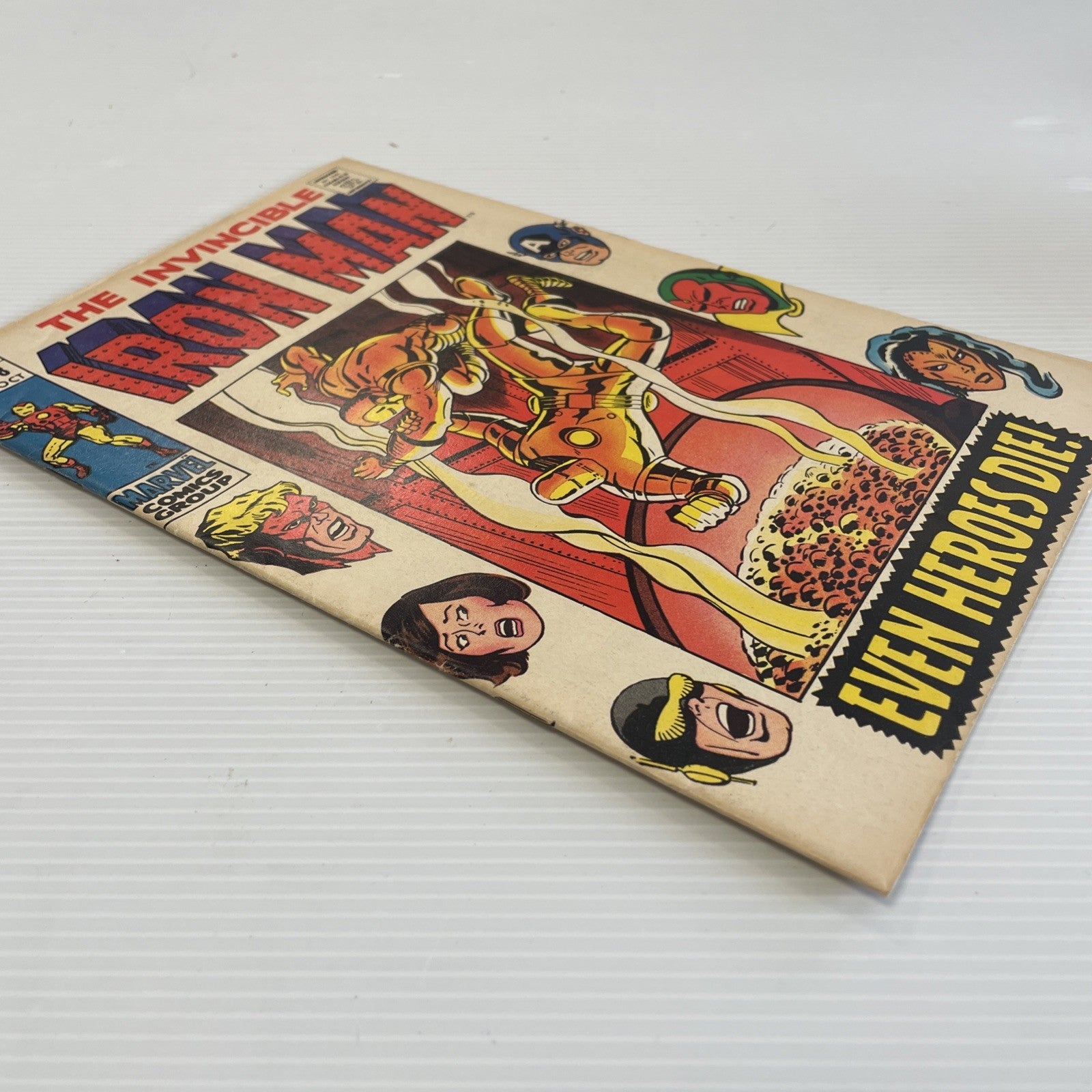 Iron Man #18 1969 FN Pence Copy3