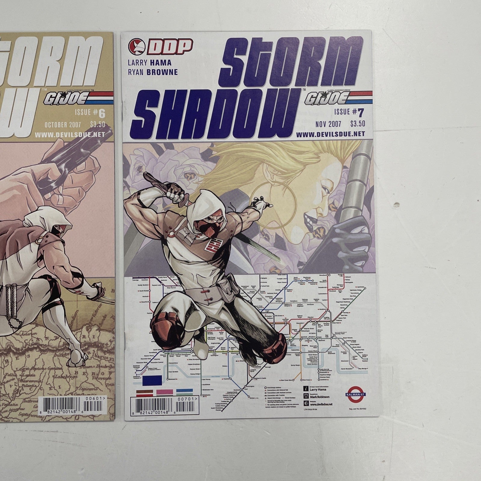 GI Joe Storm Shadow #1-7 2007 Complete Set13