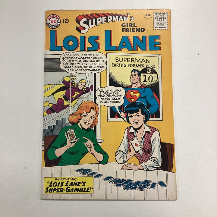 Superman's Girlfriend Lois Lane #56 1965 FN Pence Stamp0