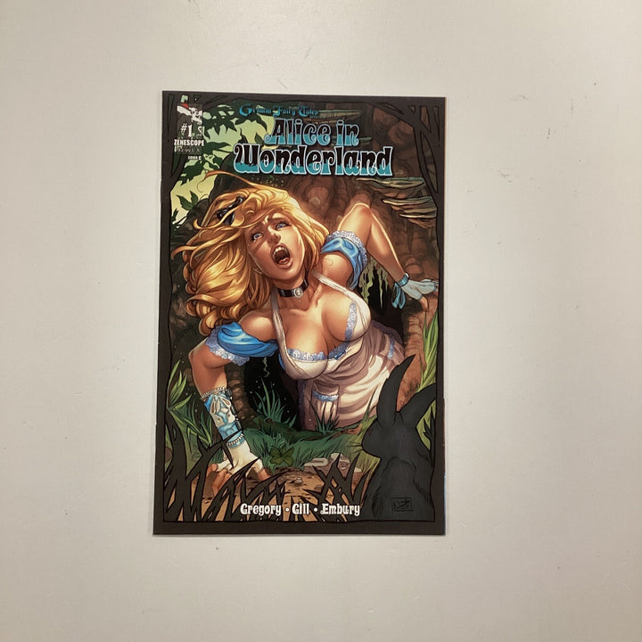 Grimm Fairy Tales Alice In Wonderland #1 2012 VF Variant C Zenescope0