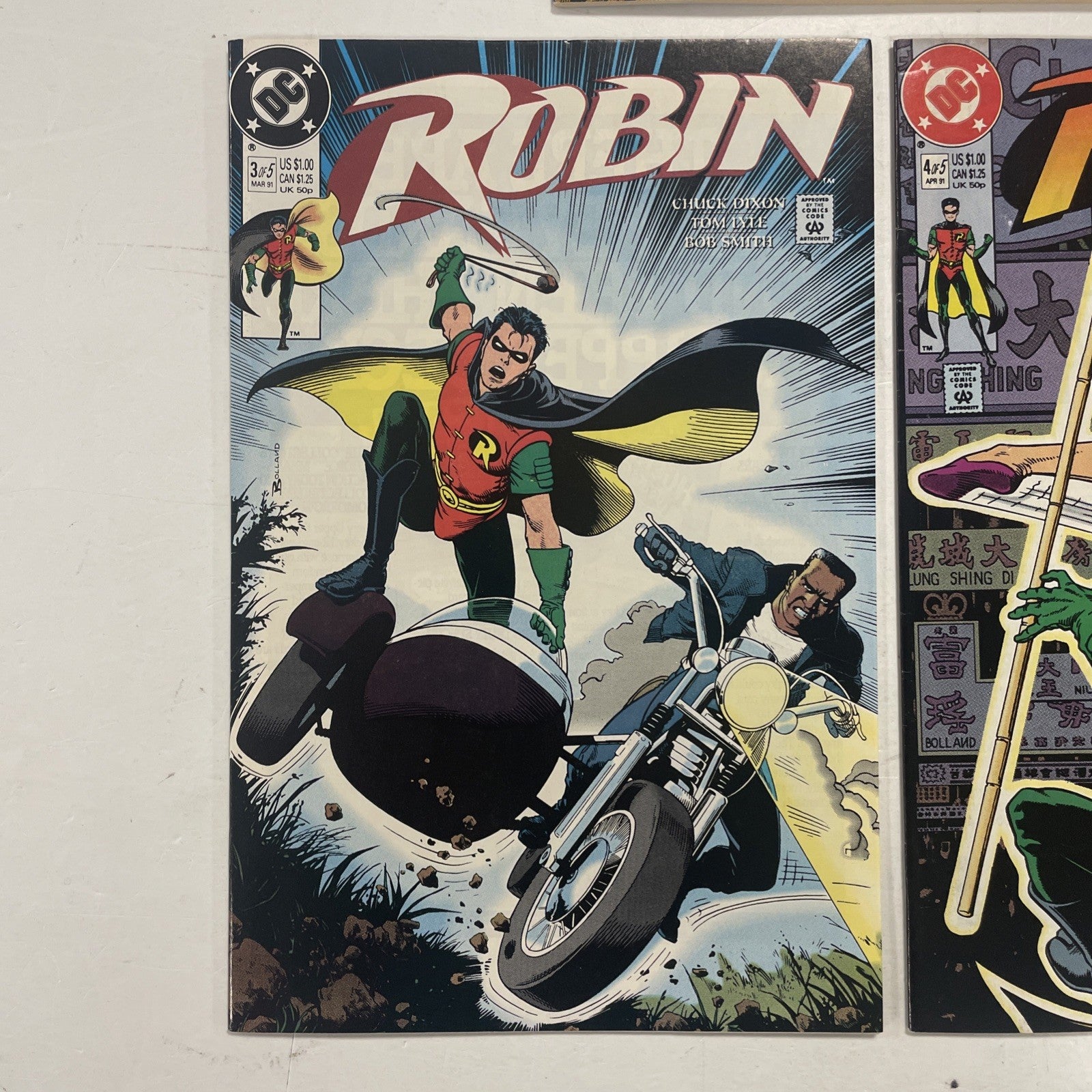 Robin #1-5 1991 Complete Set3