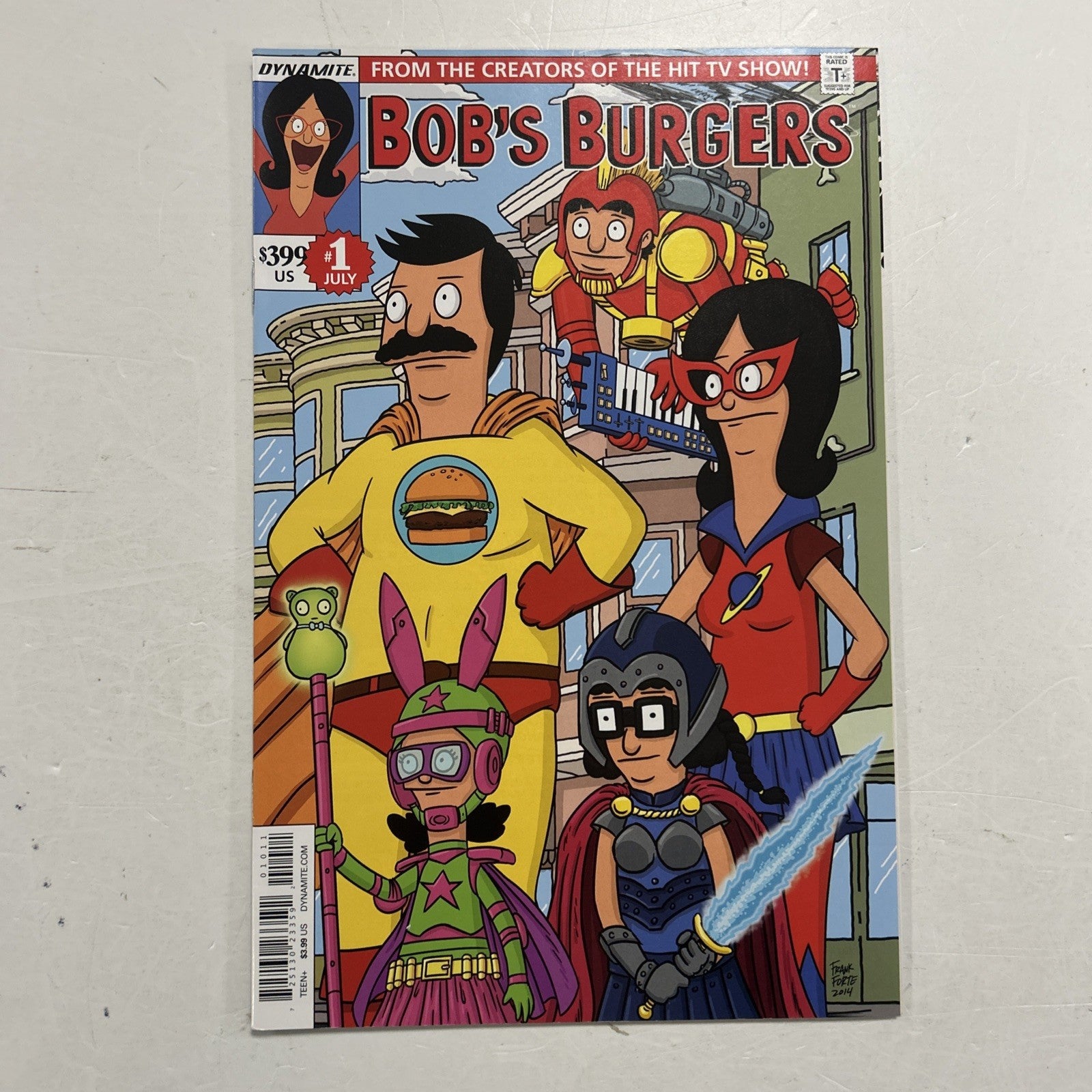 Bob's Burgers #1 2015 VF+ Superhero Variant0