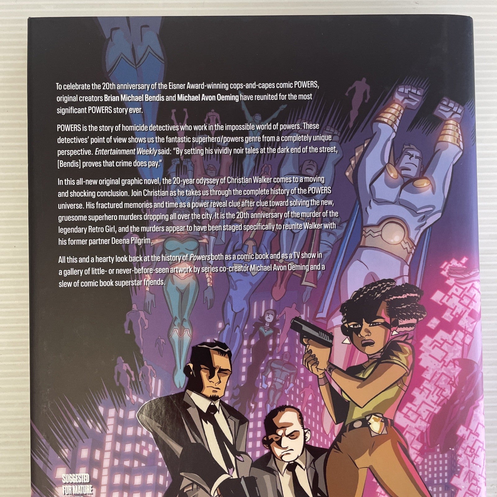 Powers: The Best Ever Bendis Brian Michael Jinxworld HC Graphic Novel5