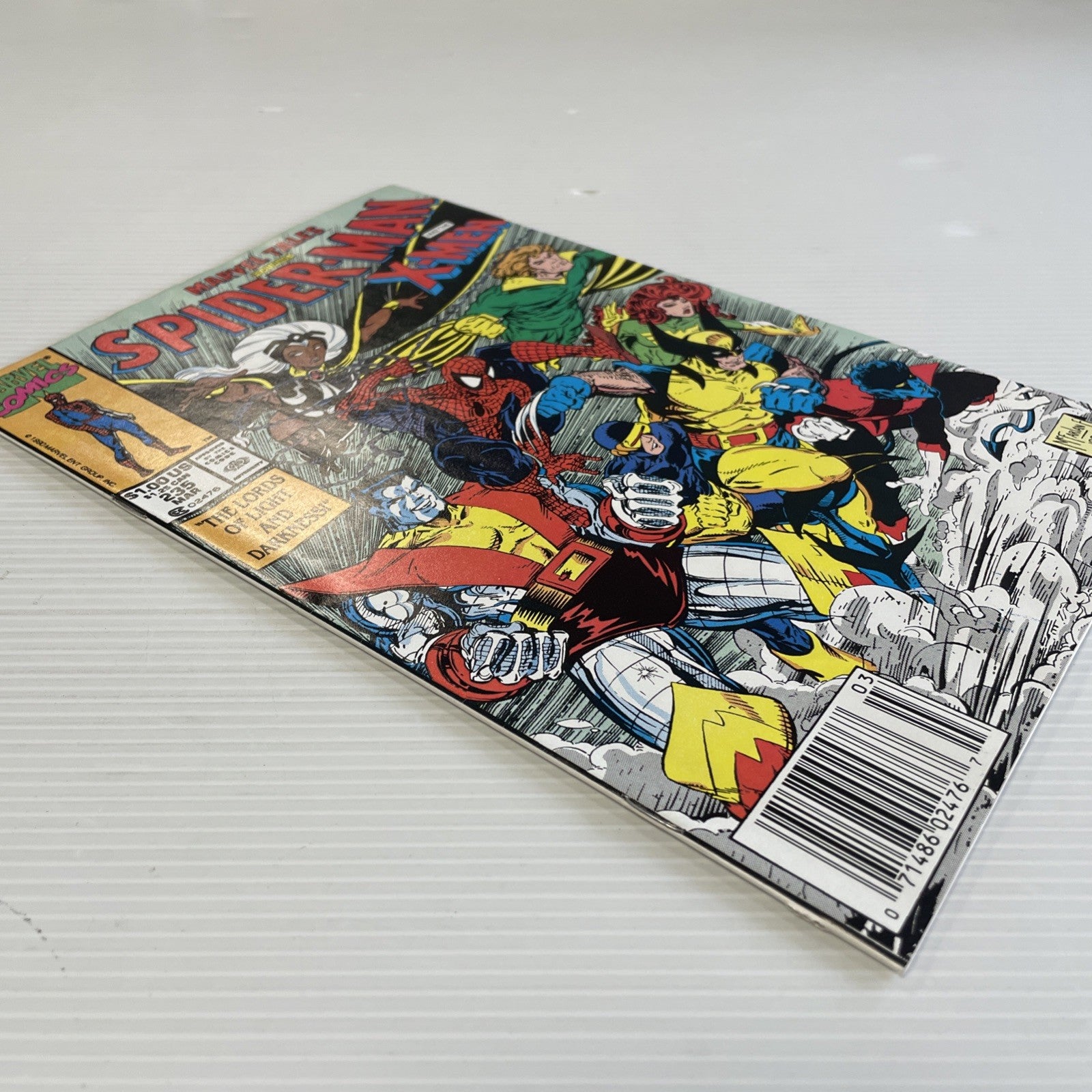Marvel Tales #235 1990 VF Spider-Man & X-Men Newsstand **Small hole in spine3