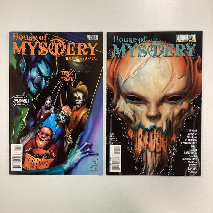 House Of Mystery Halloween Annual #1 & #2 2009/10 FN 1st Appearance iZombie0