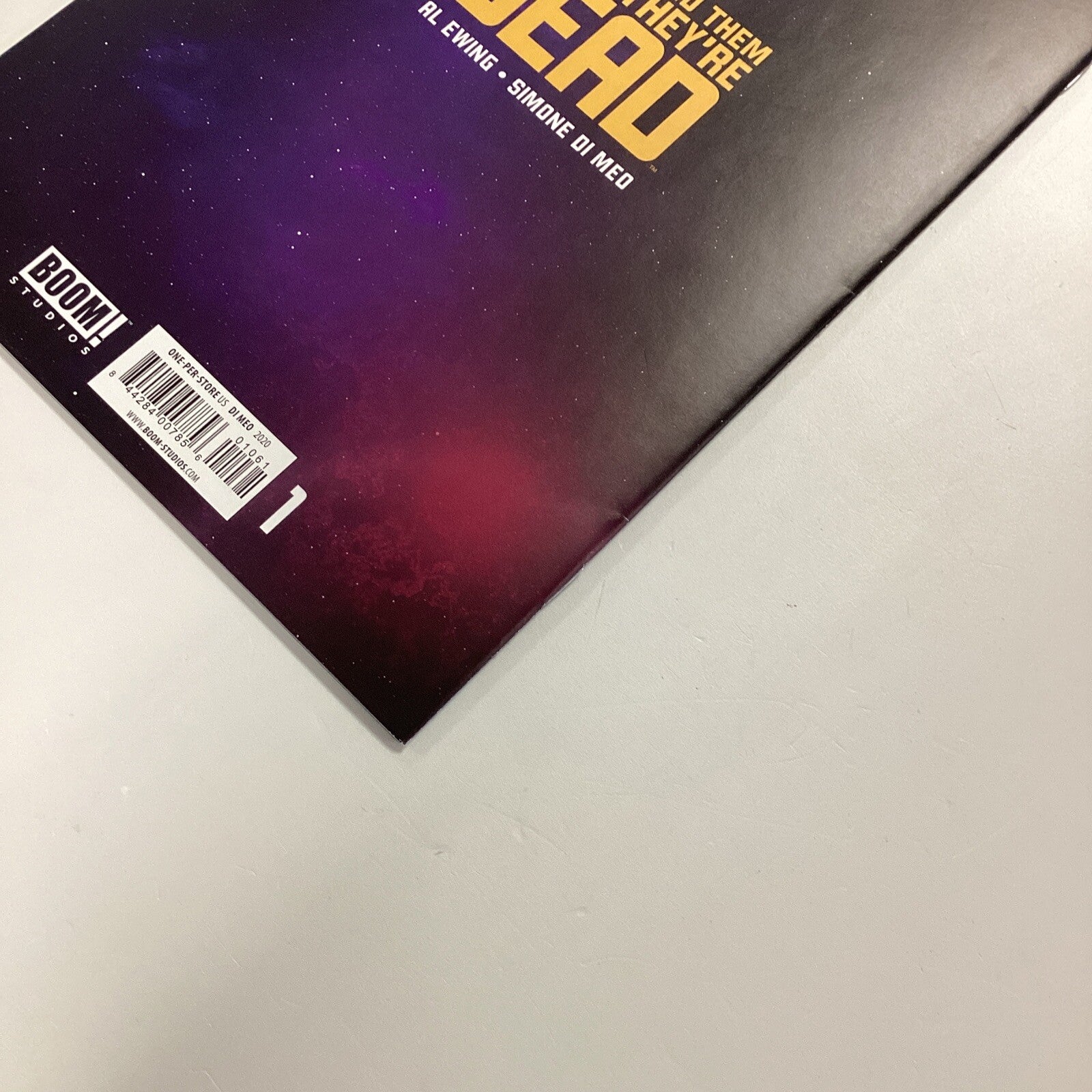 We Only Find Them When They're Dead #1 2020 1 Per Store Variant9