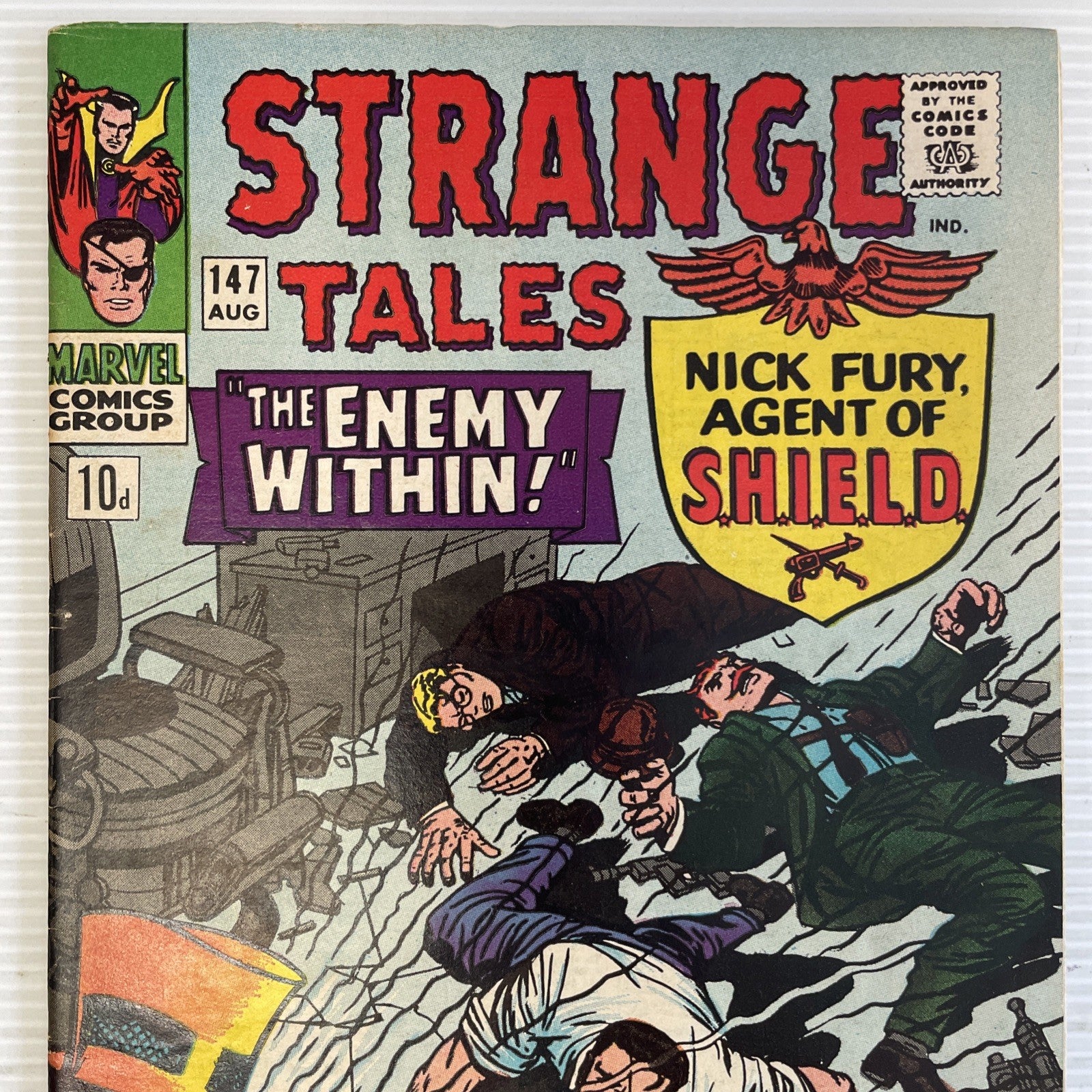 Strange Tales #147 1966 VG/FN Pence Copy 1st Appearance of Kaluu **Some foxing1