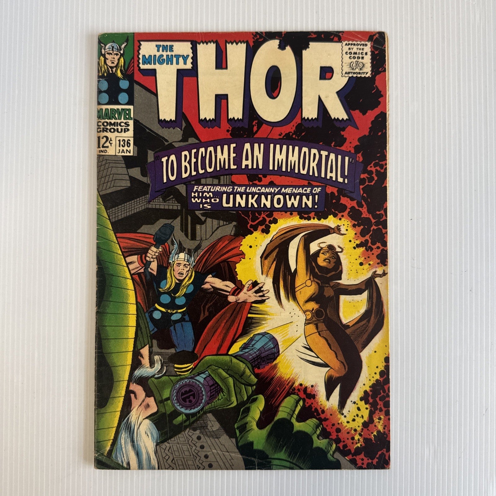 The Mighty Thor #136 1967 VG+ 1st Appearance of Sif0