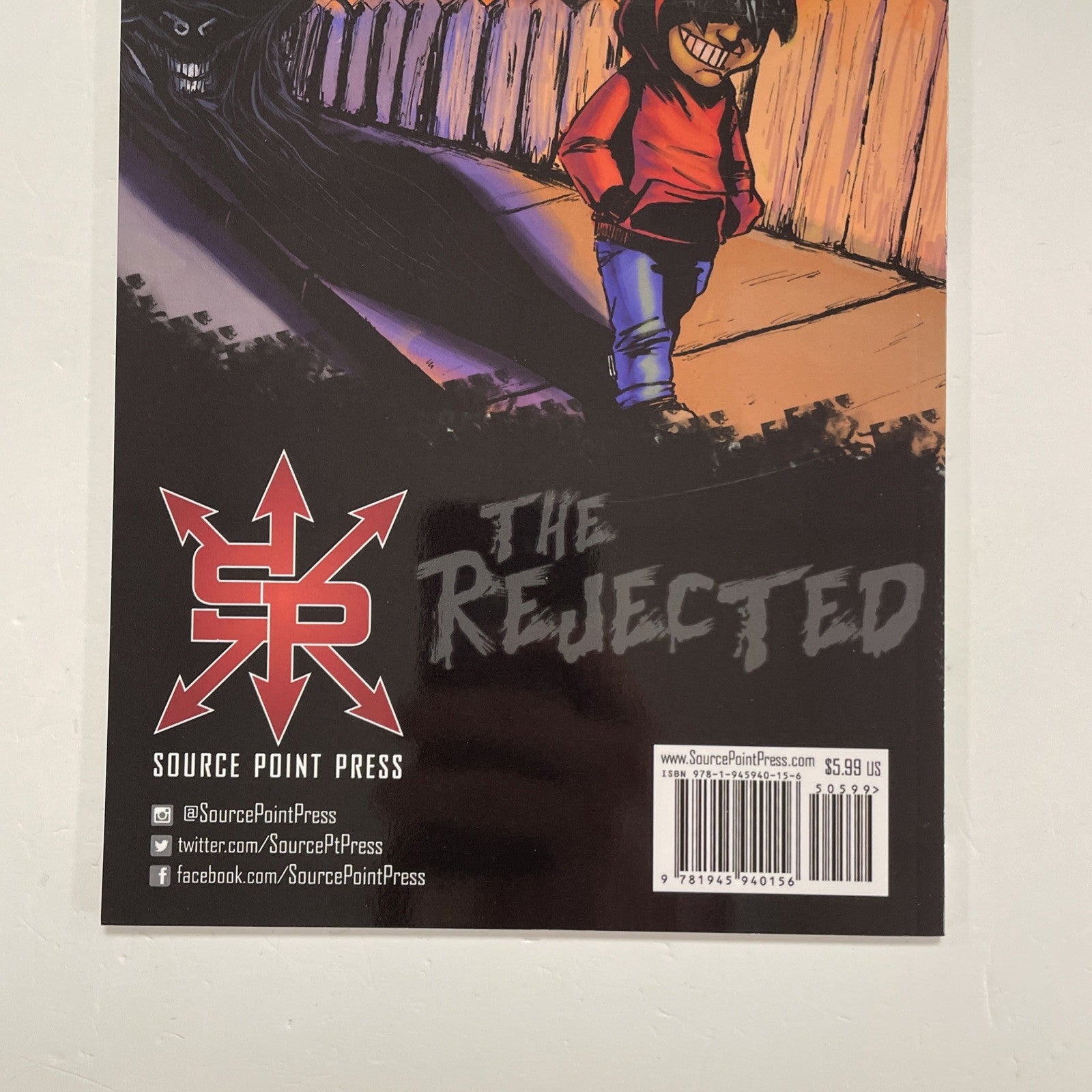 The Rejected 2017 NM 1st Print Source Point Press8