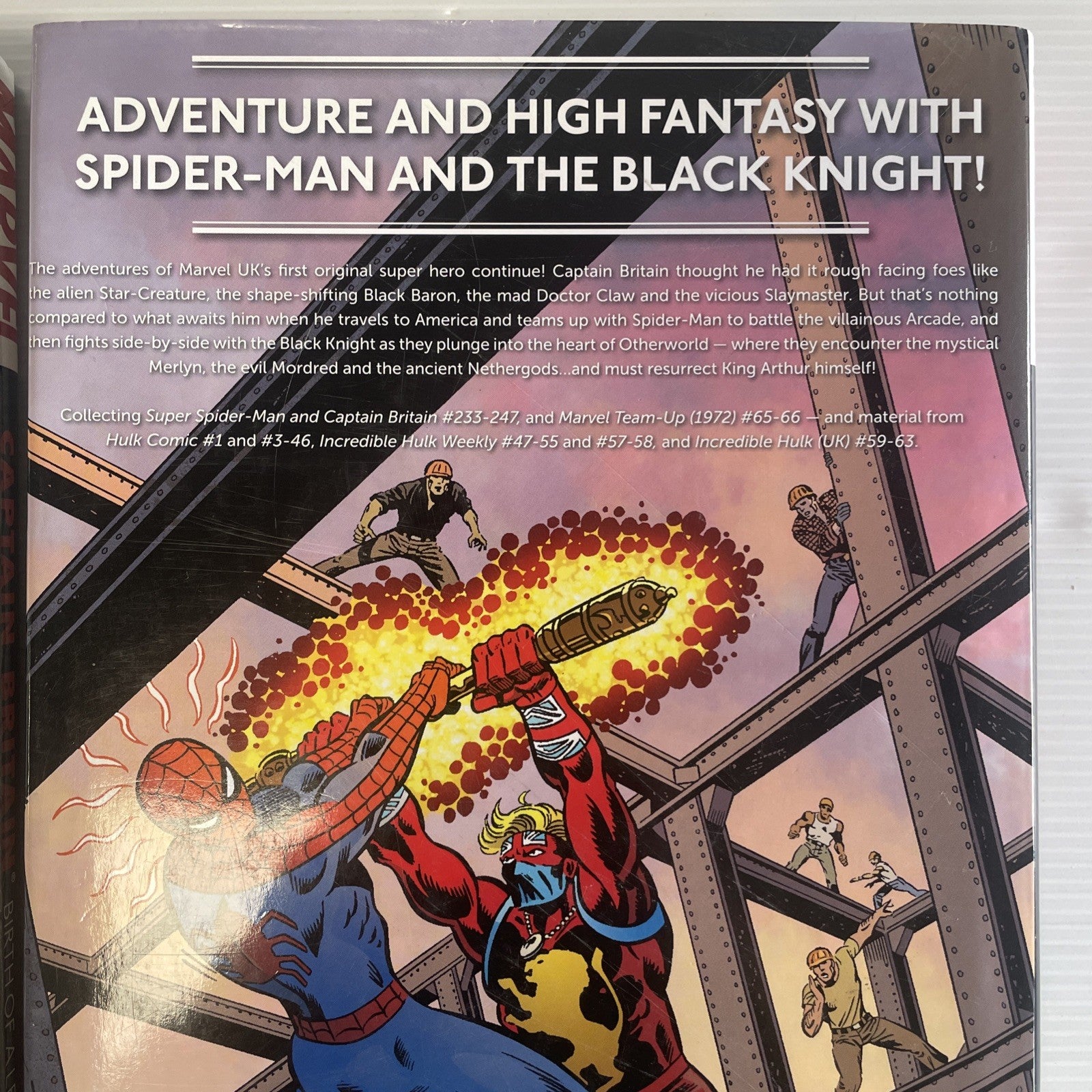 Captain Britain Vols 1 & 2 Set Birth Of A Legend, Siege of Camelot HC Graphic No13