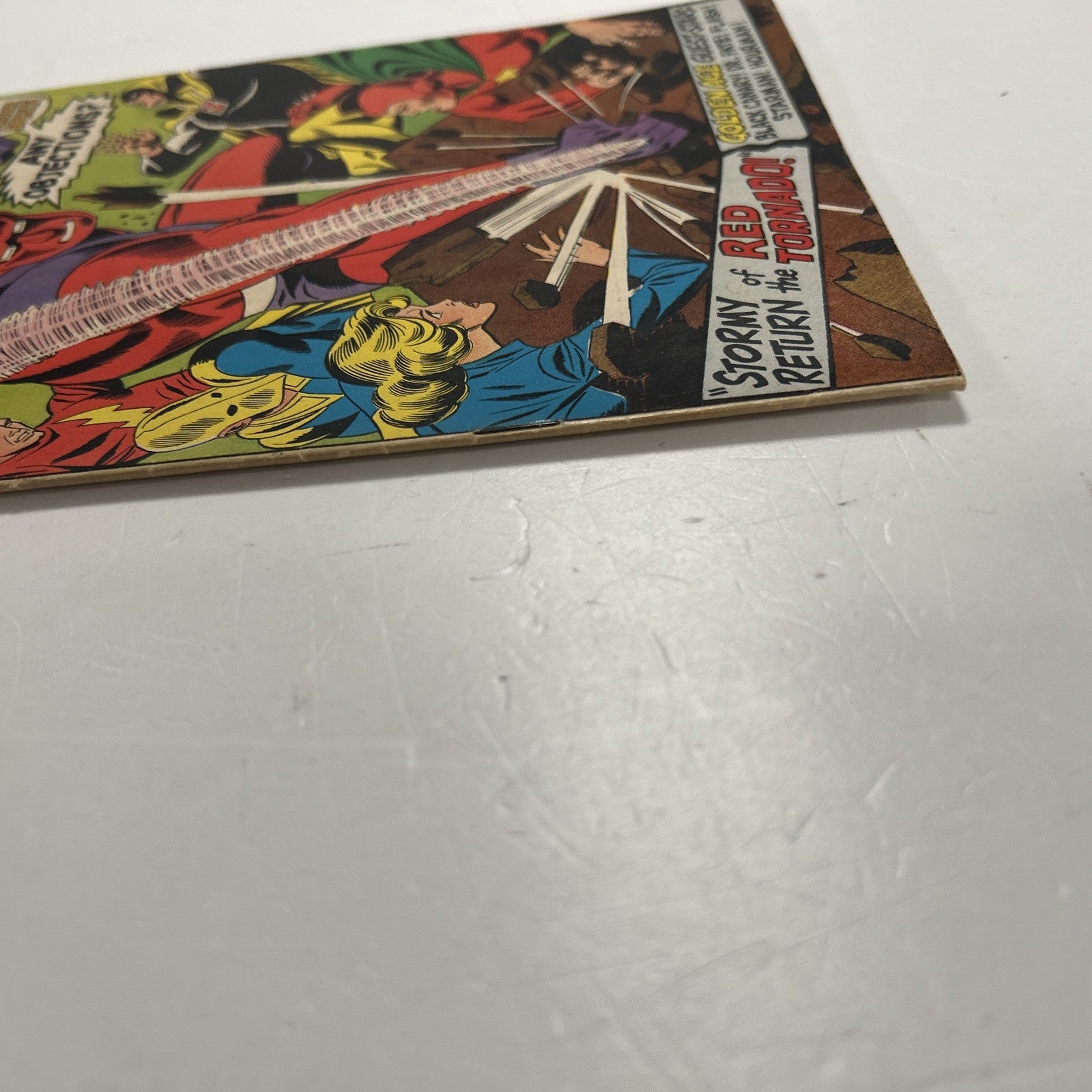 Justice League of America #64 1968 FN 1st Silver Age Red Tornado Pence Stamp4