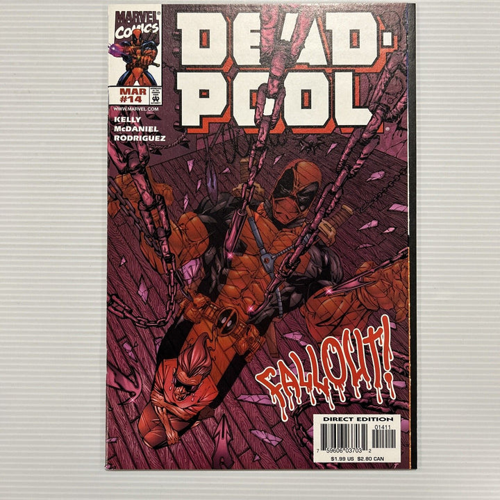 Deadpool #14 1998 NM 1st Appearance of Ajax