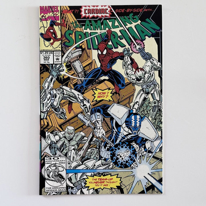 Amazing Spider-Man #360 1992 VF/NM 1st Cameo Appearance of Carnage