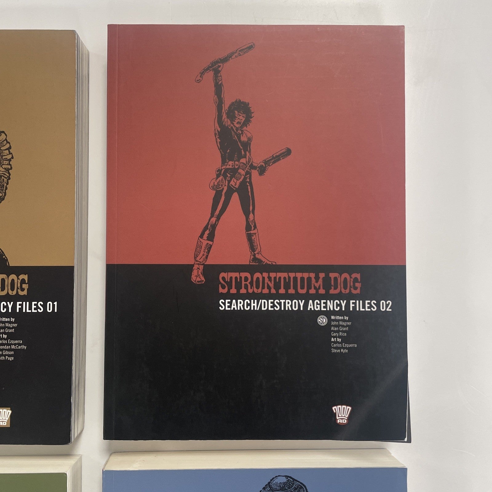 Strontium Dog: Search/Destroy Agency Files Vol 01-03 Graphic Novel 2000AD2
