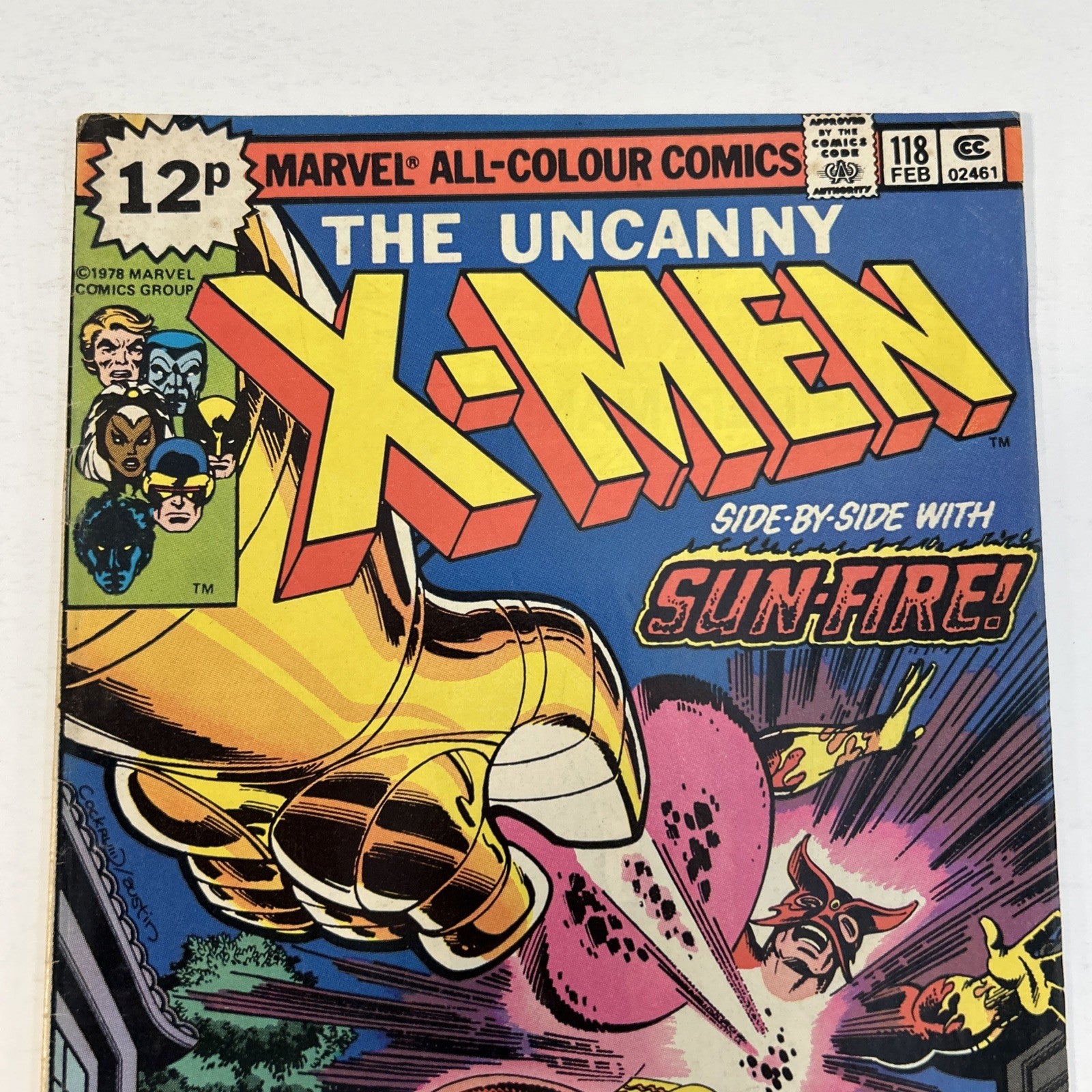 Uncanny X-Men #118 1978 VG+ Pence Copy1