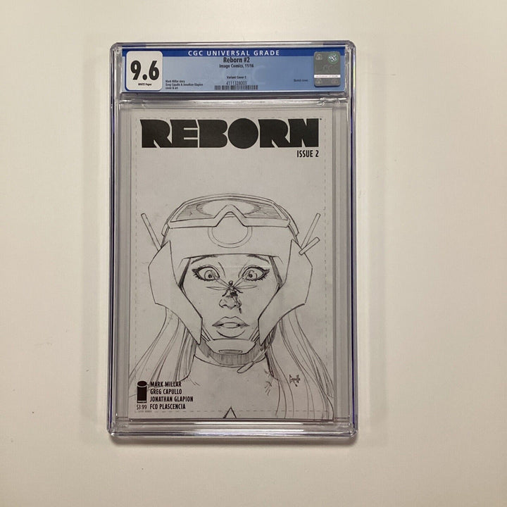 Reborn #2 2016 CGC 9.6 Greg Capullo 1:100 Variant