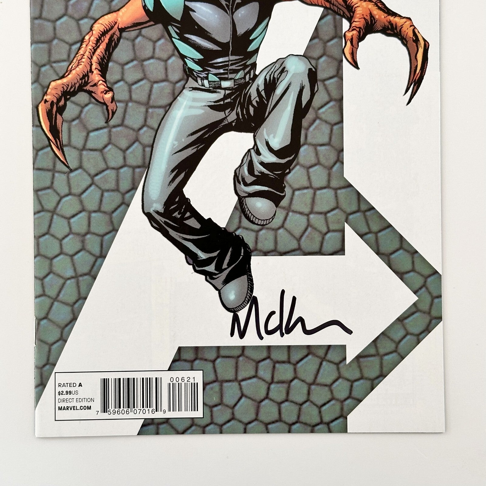 Avengers Academy #6 2010 NM McKone Variant Signed by Mike McKone2