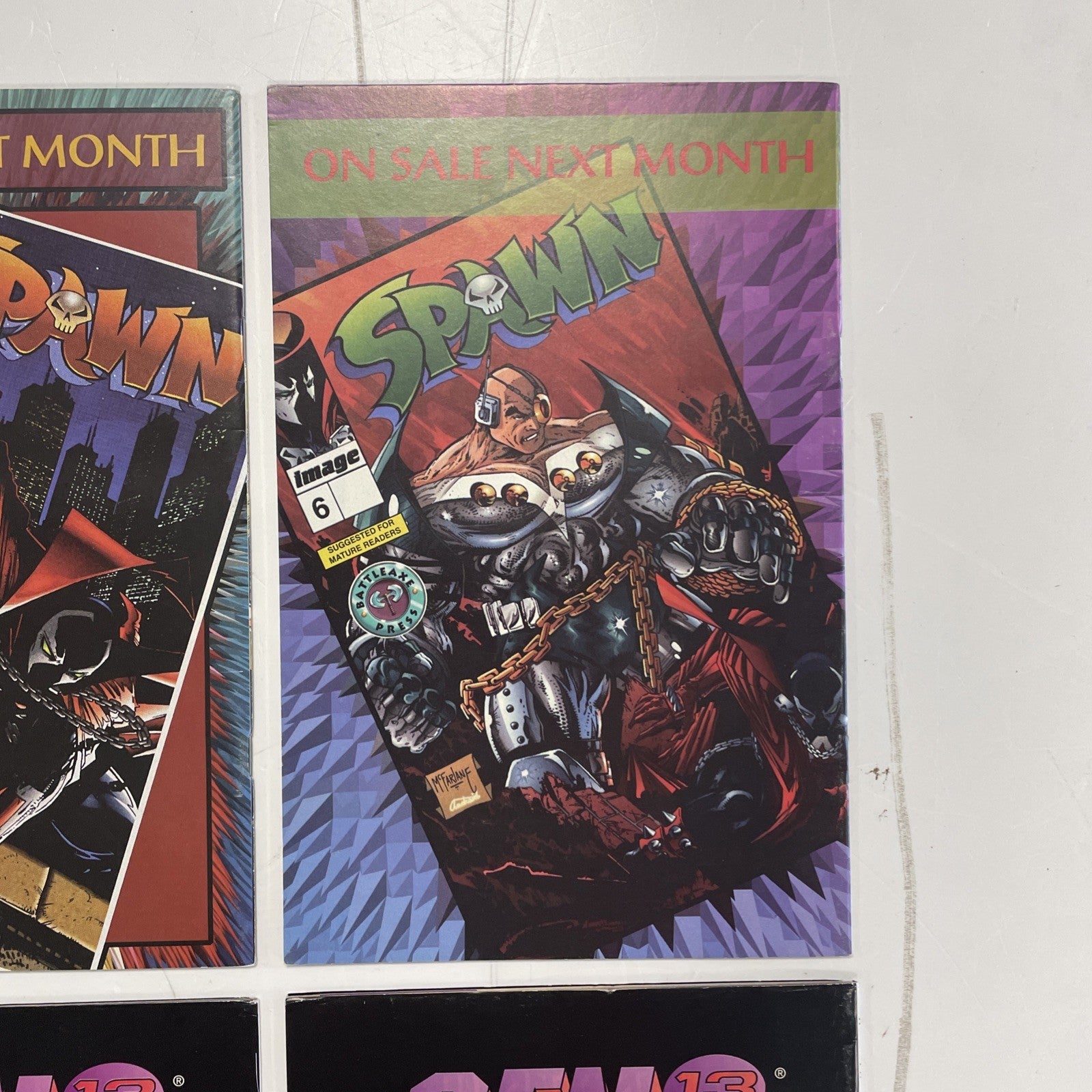 Spawn #1-10 1995 RSA Battleaxe South African Reprints Complete Image McFarlane11