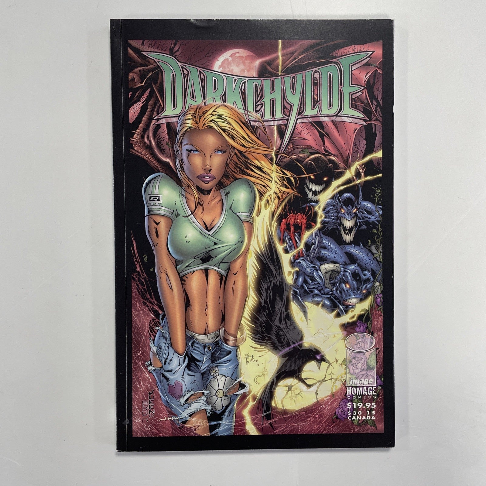 Darkchylde The Descent 1998 TPB Image Homage Canada0