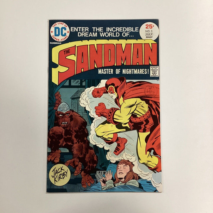 The Sandman #3 1974 VF Jack Kirby