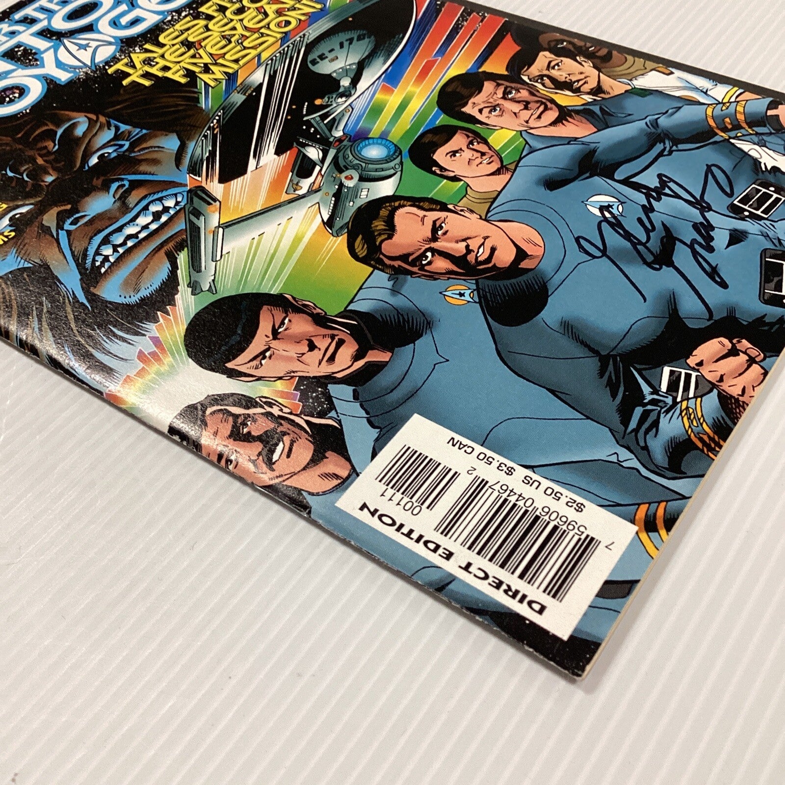 Star Trek Untold Voyages #1 1998 VF/NM signed Glenn Greenberg DF CoA 81/5005