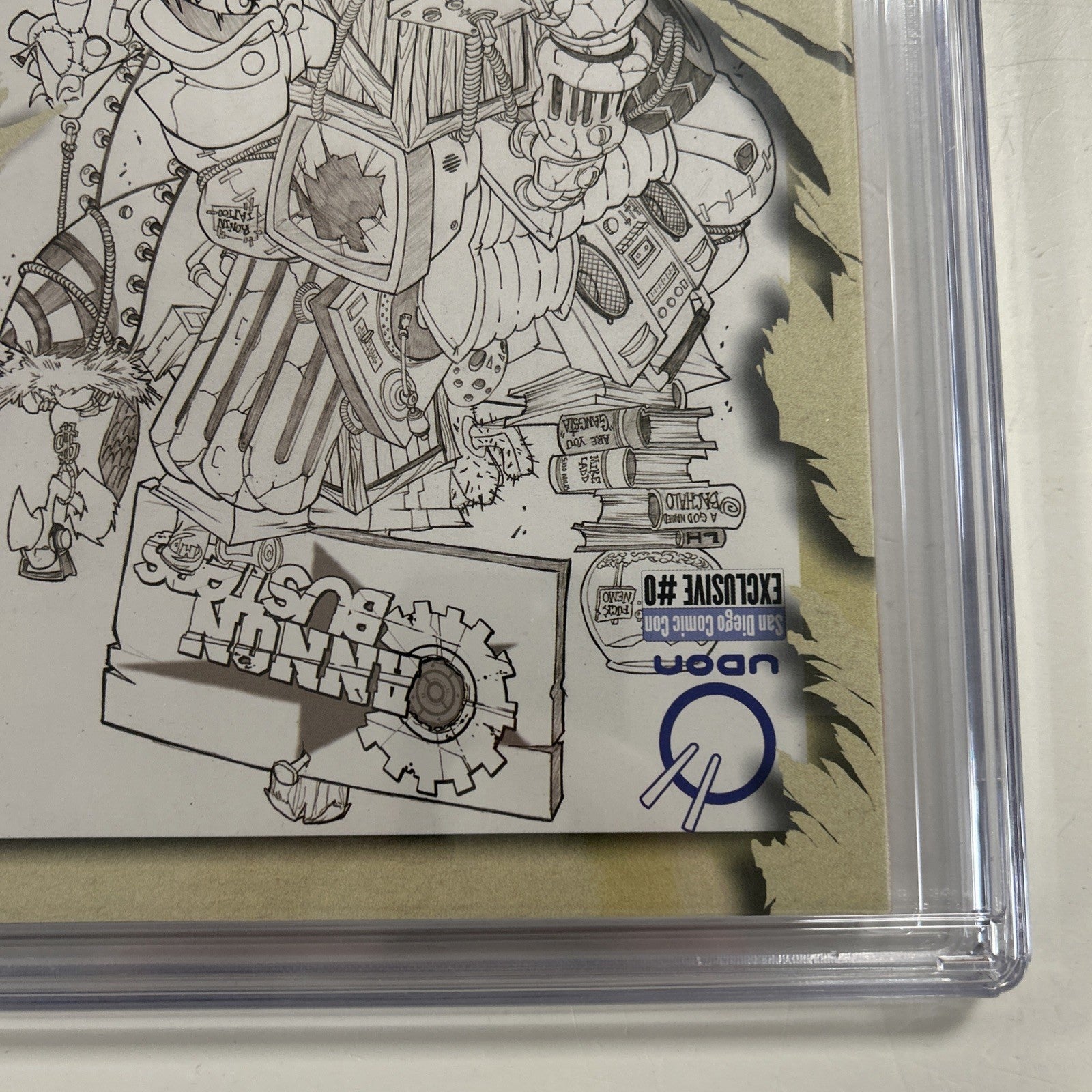 Cannon Busters #0 2004 CGC 9.6 San Diego Comic Con Exclusive Udon SDCC Netflix15