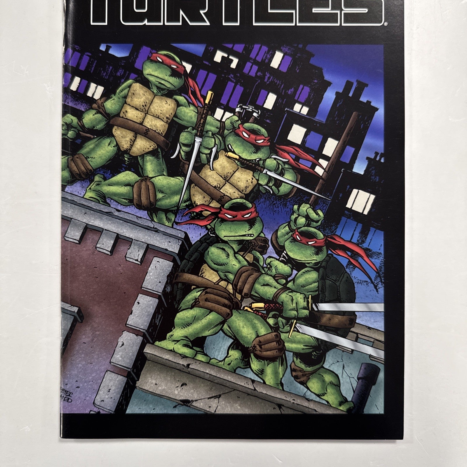 Teenage Mutant Ninja Turtles #1 2009 FN Full Colour 1st Print Mirage (2)2