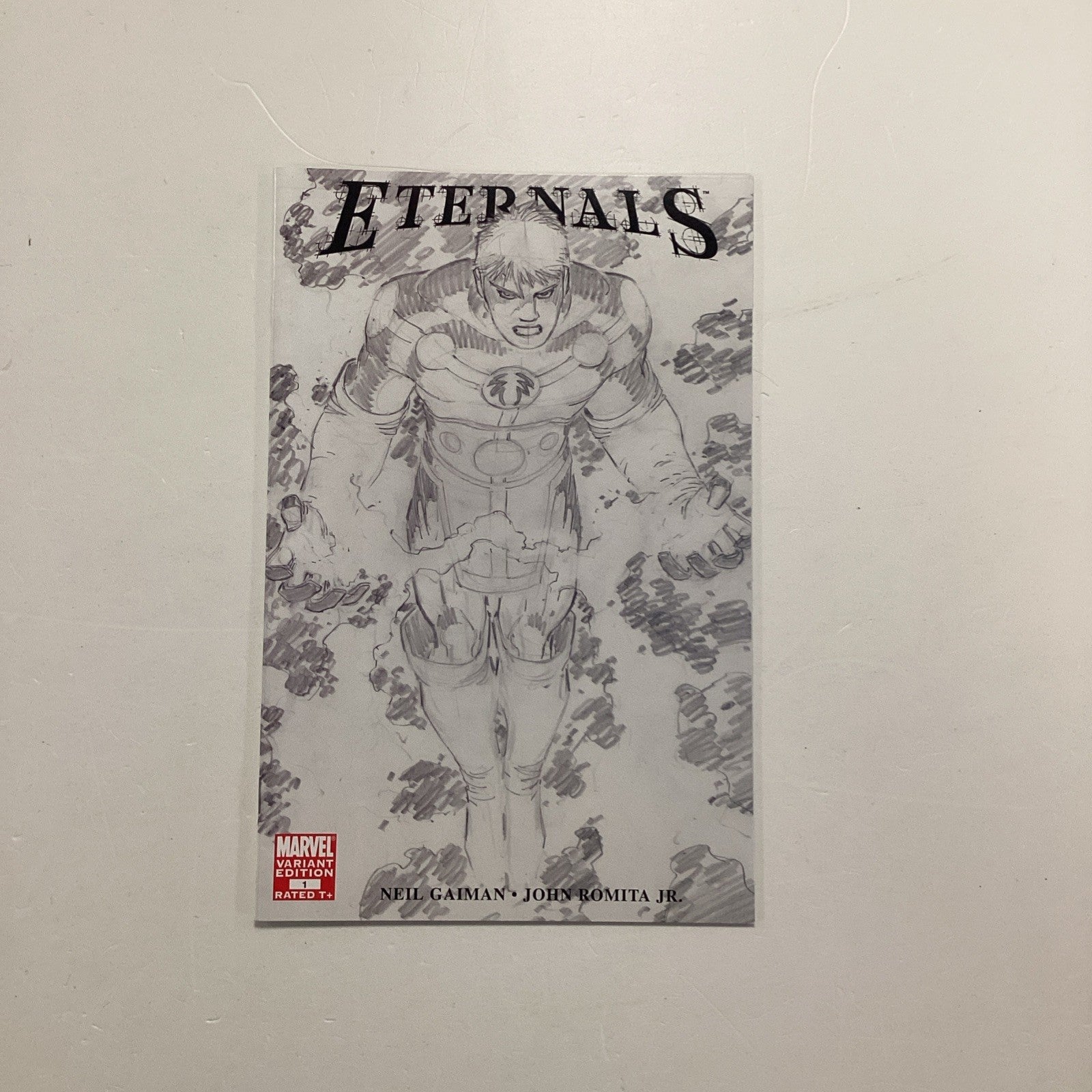 Eternals #1 2006 NM John Romita 1:50 Sketch Variant0