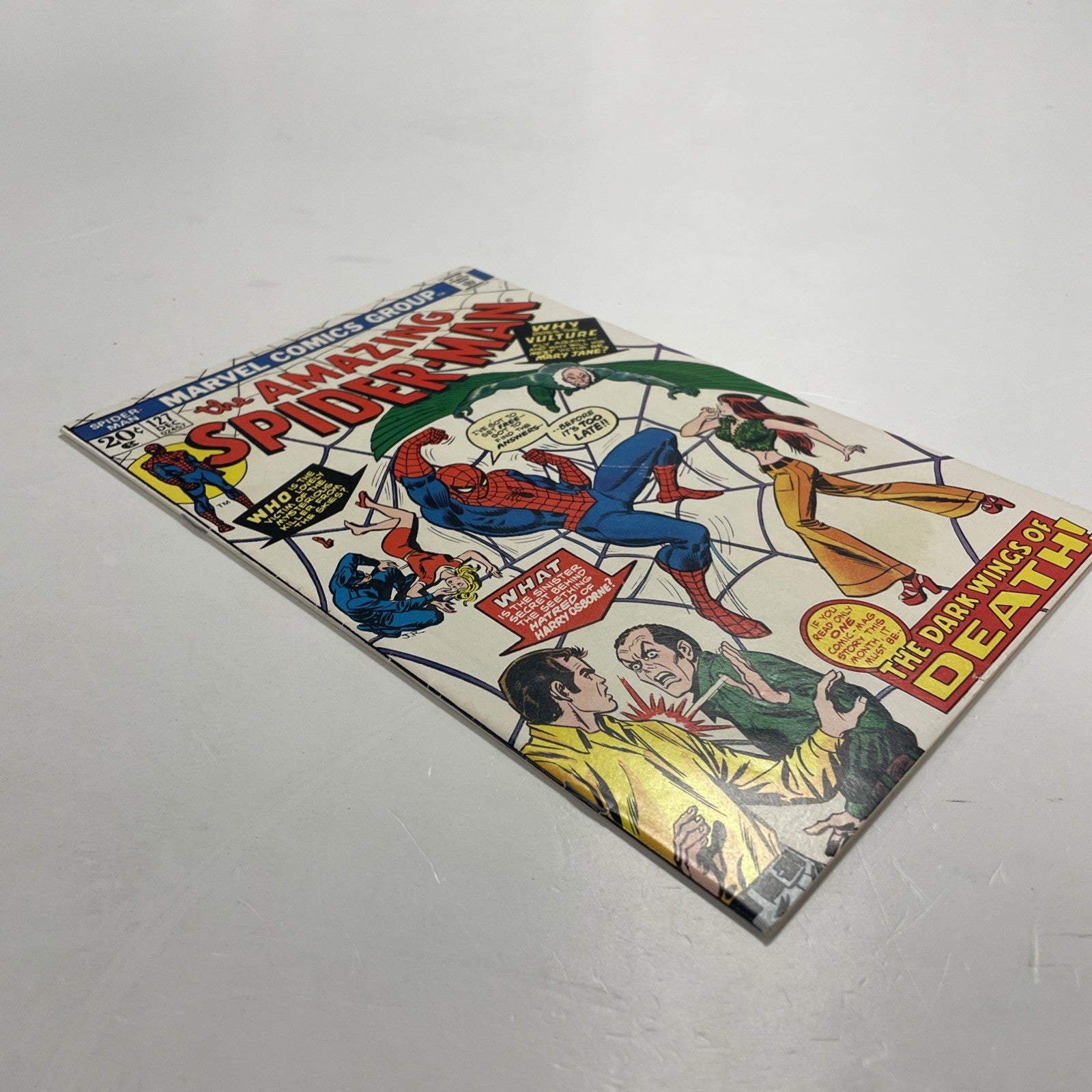 Amazing Spider-Man #127 1973 FN+ 1st App of Clifton Shallot *See Description3