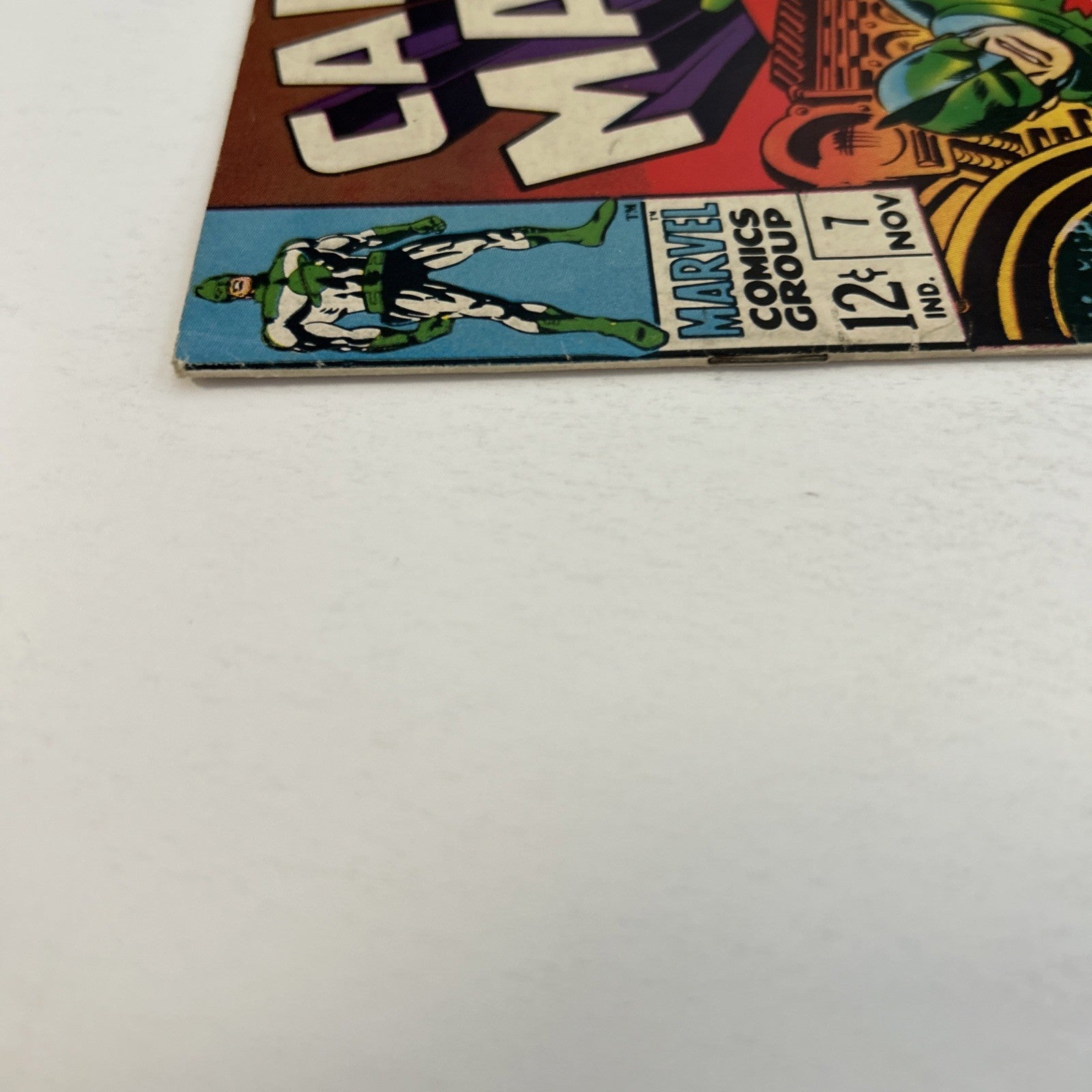 Captain Marvel #7 1968 FN/VF3