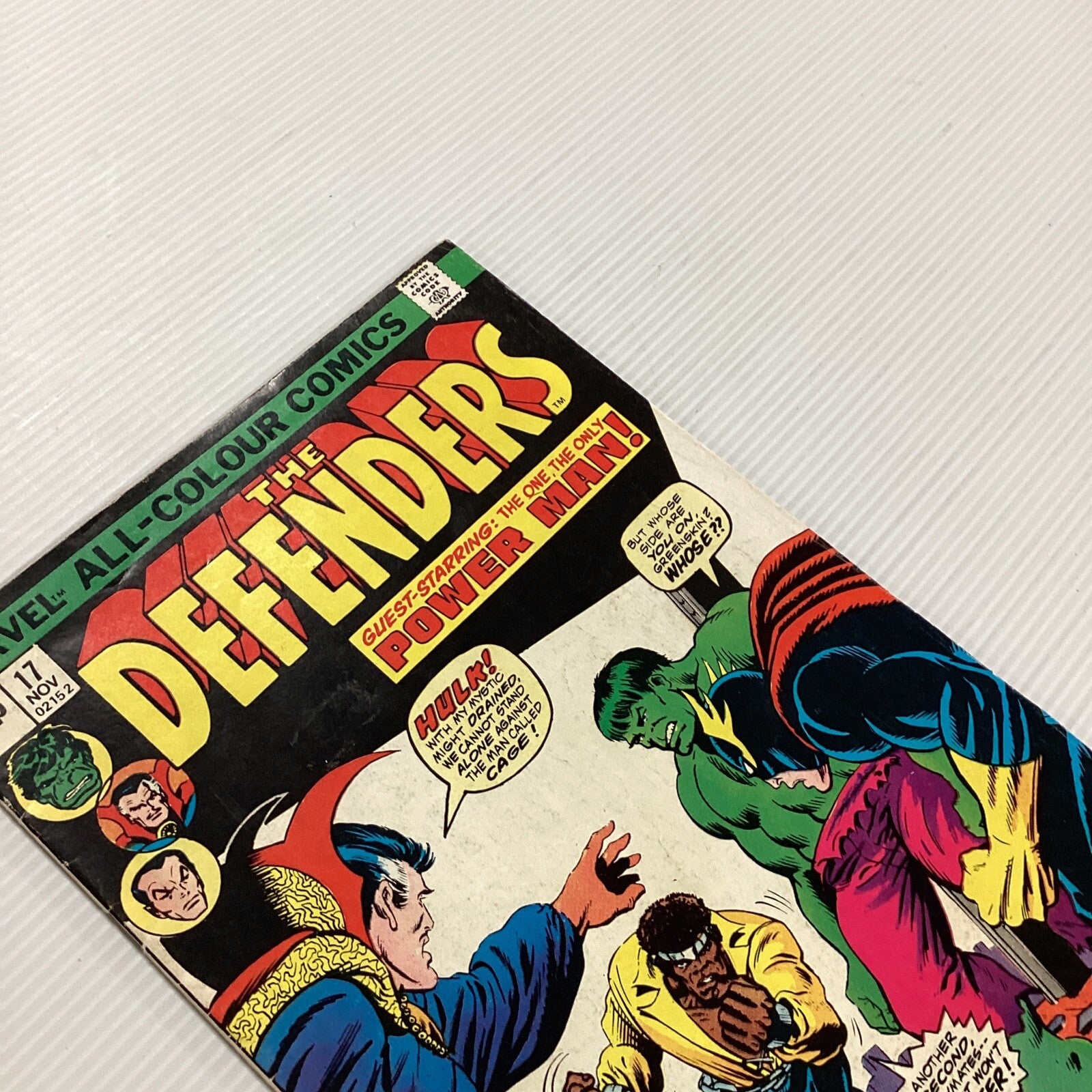 Defenders #17 1974 VG/FN 1st Cameo Appearance of Wrecking Crew Pence Copy6