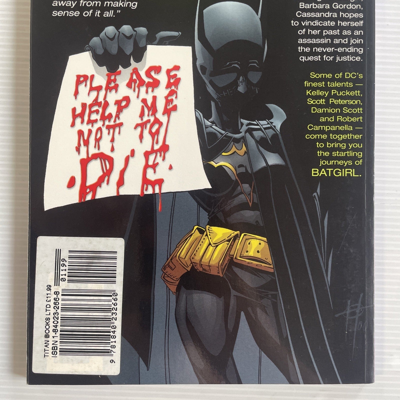 Batgirl Silent Running TPB Trade Paperback Graphic Novel6