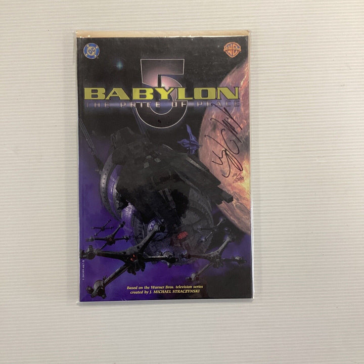 Babylon 5 The Price Of Peace 1995 VF/NM TPB signed J. Michael Straczynski DF CoA