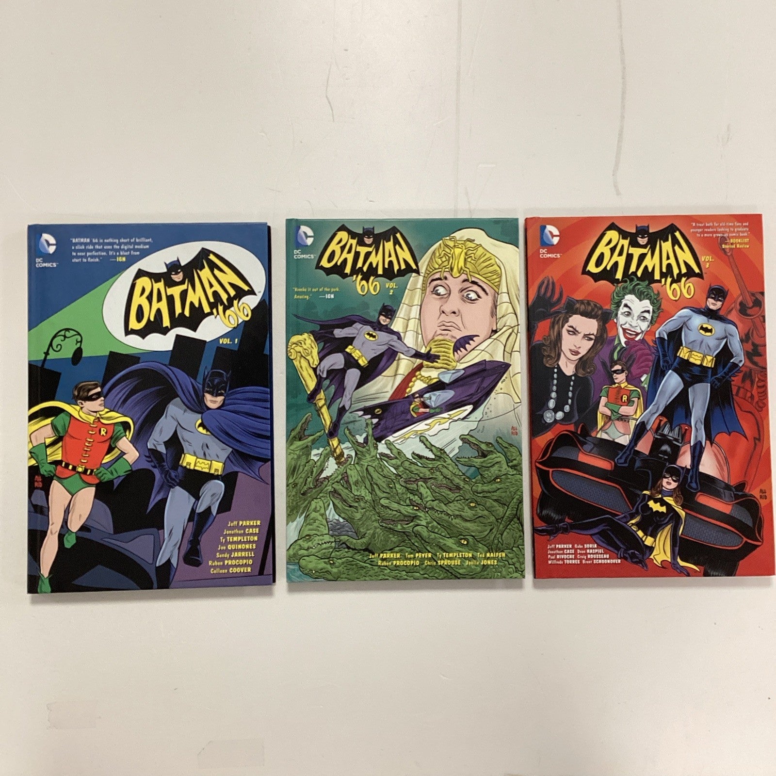 Batman '66 2014 Volumes 1, 2, 3 Hardcover TPB0
