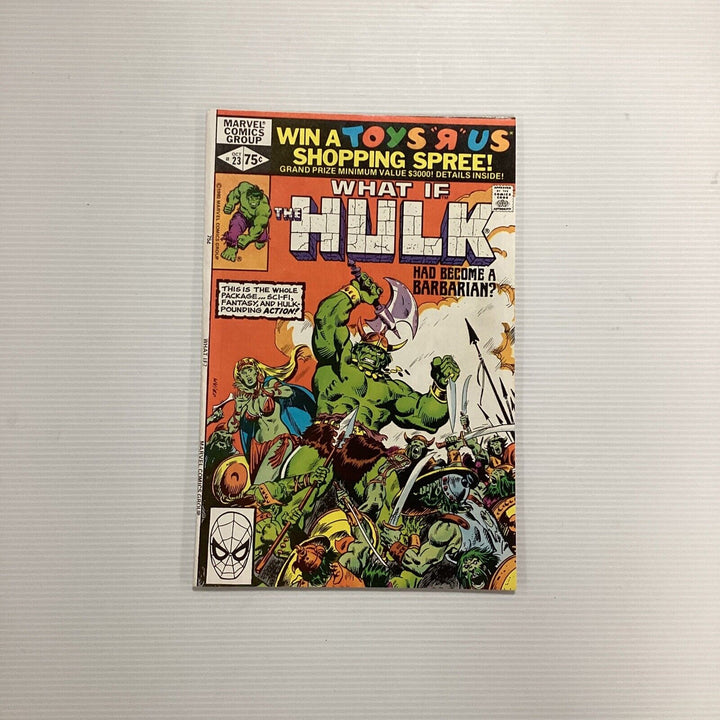 What If? #23 1980 VF Hulk Had Become A Barbarian