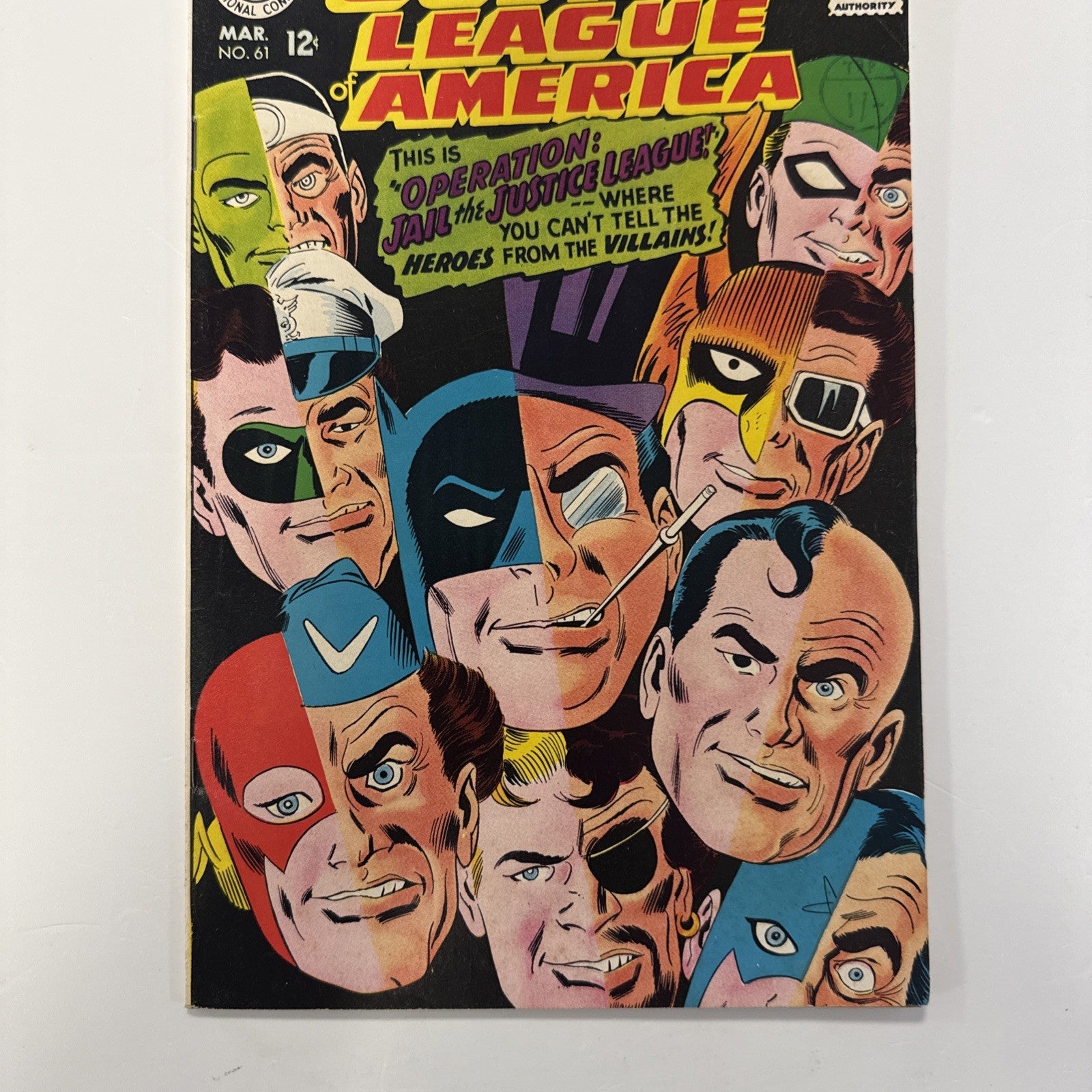 Justice League Of America #61 1968 FN+ Pence Stamp2
