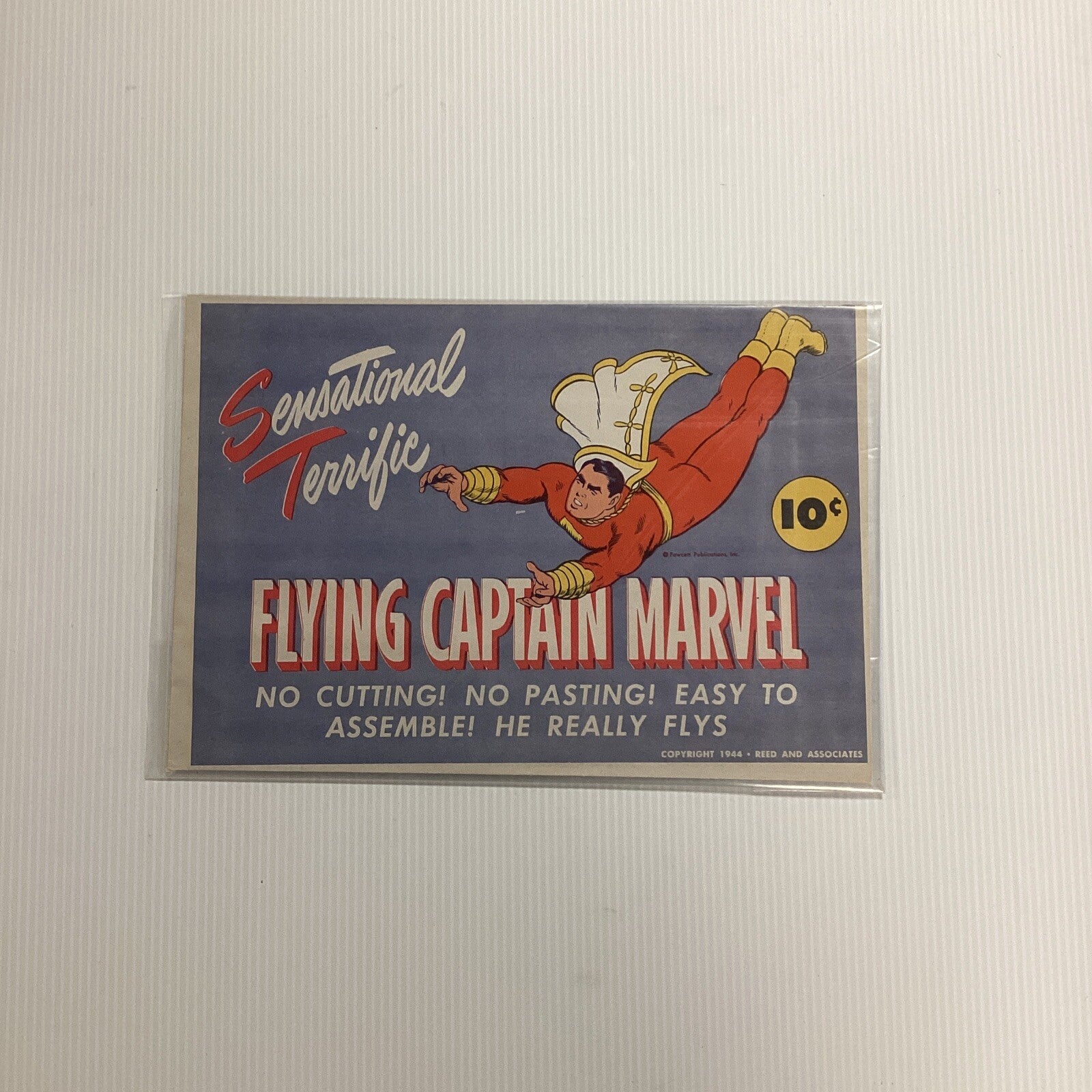 Flying Captain Marvel - Reed And Associates 1944 Fawcett Publications (5)0