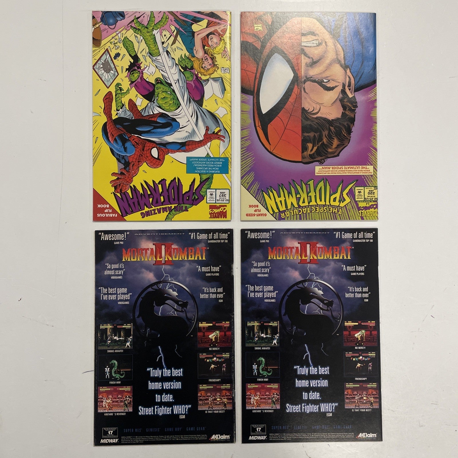 Spider-Man: Web of Death #1-4 1994 Complete Set6