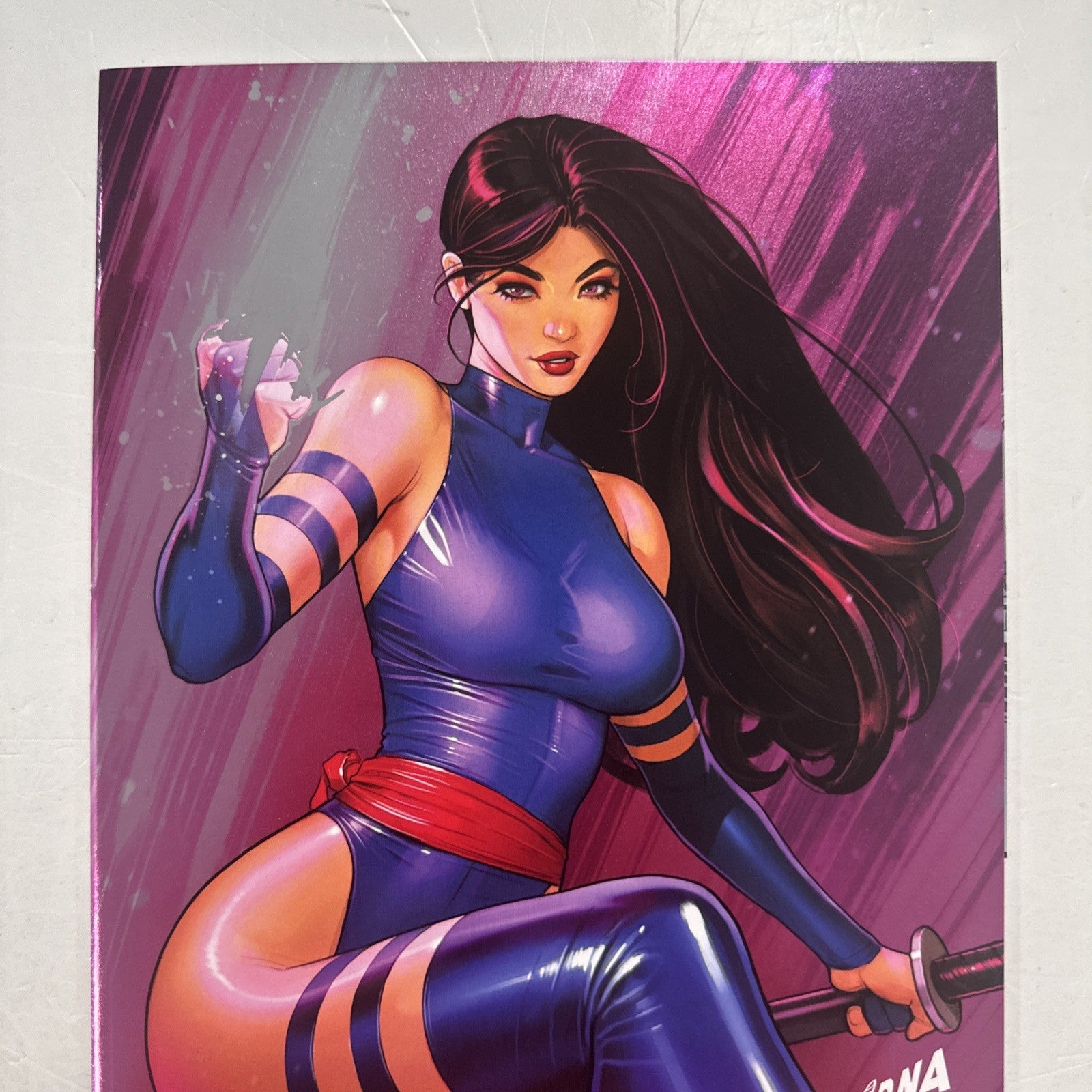 Psylocke #1 2025 NM Daid Nakayama Virgin Foil Convention Exclusive Variant1