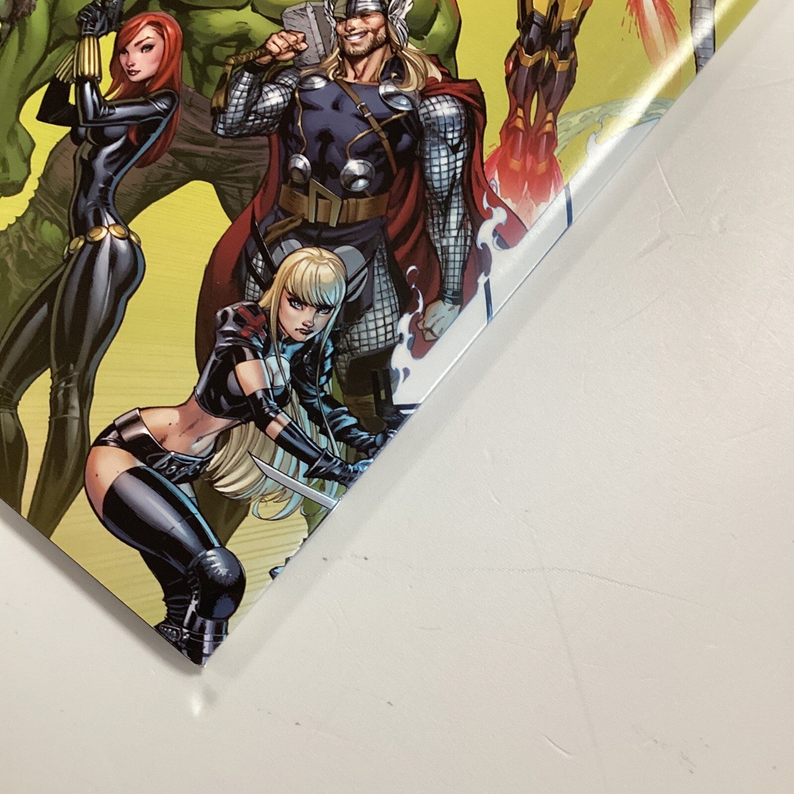 Incoming #1 2020 NM J. Scott Campbell 1:100 Hidden Gem Wraparound Variant9