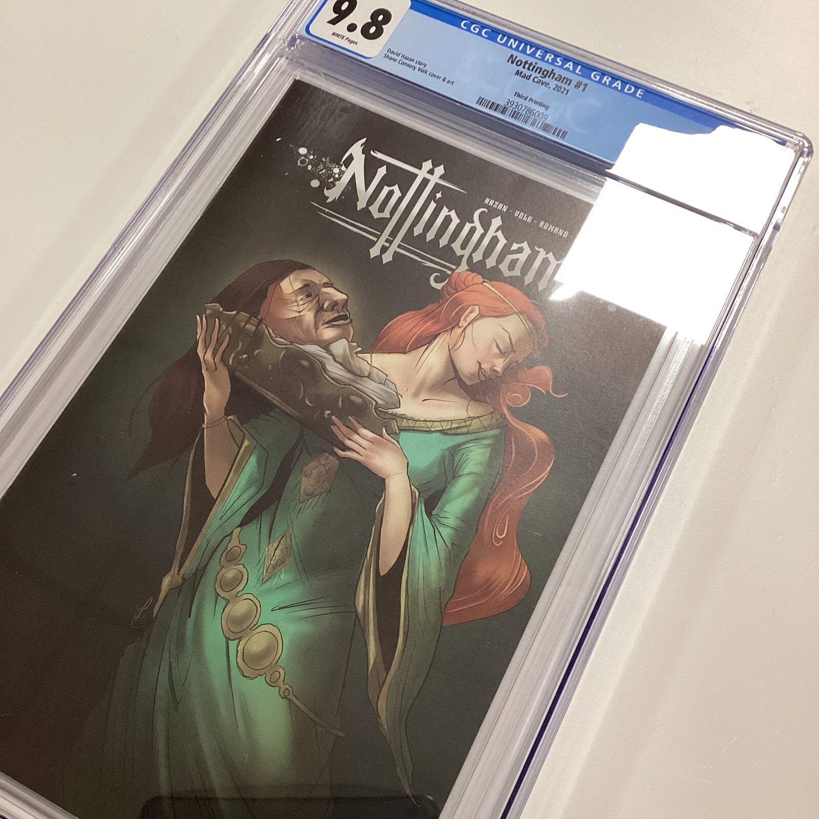 Nottingham #1 2021 CGC 9.8 Third Printing Mad Cave3
